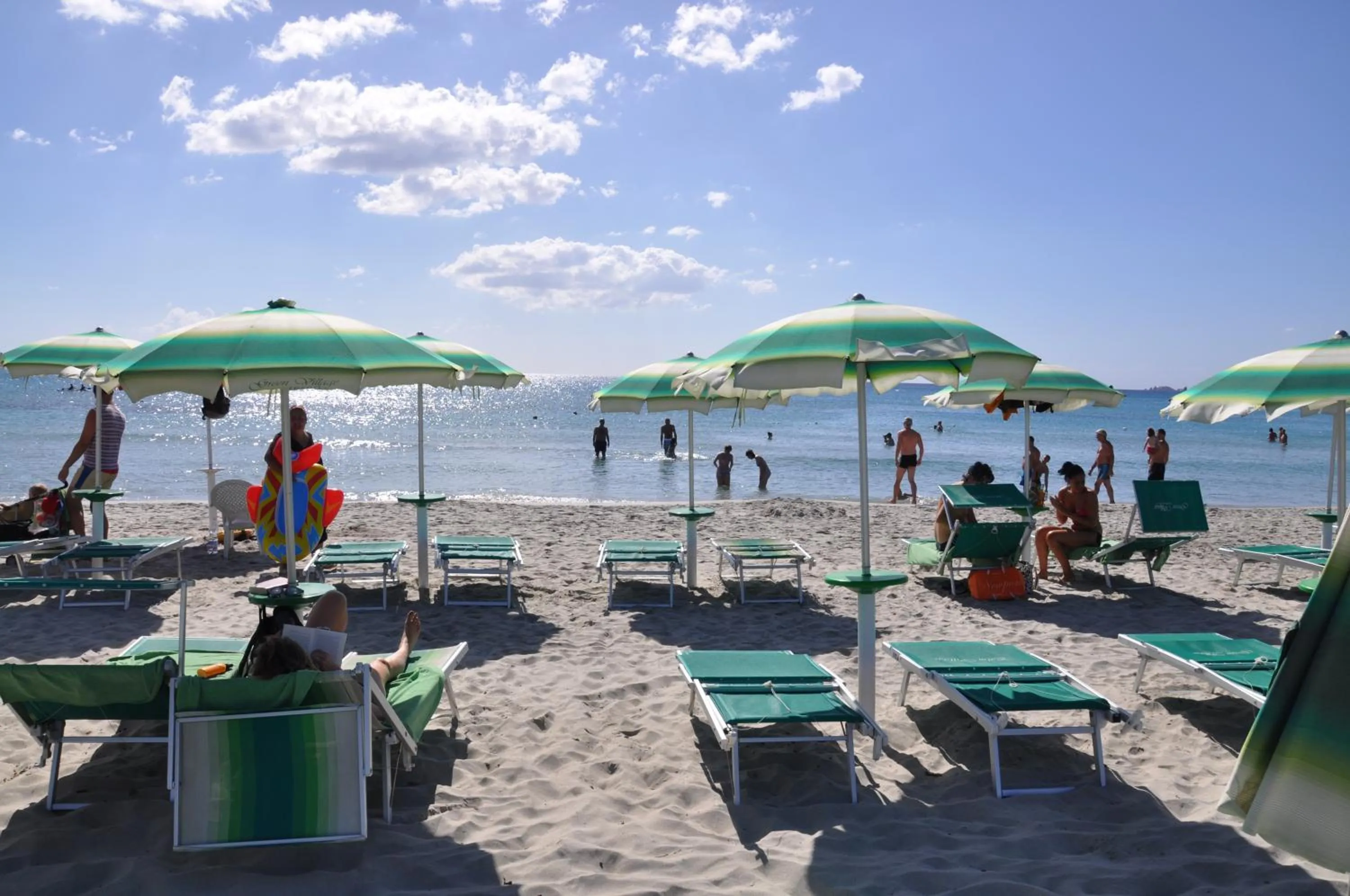 Beach in Palm Village