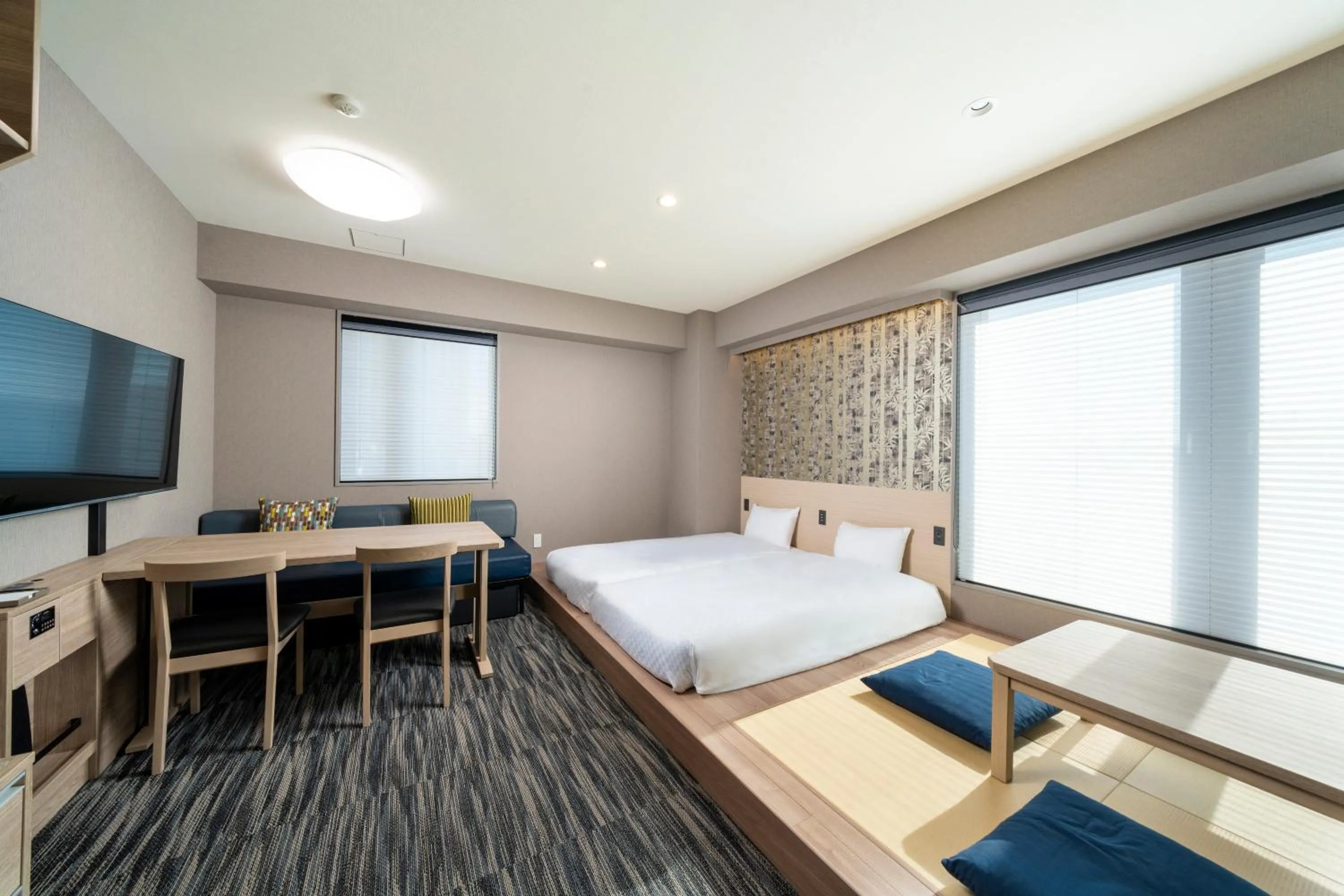 Photo of the whole room, Bed in KOKO HOTEL Residence Asakusa Kappabashi