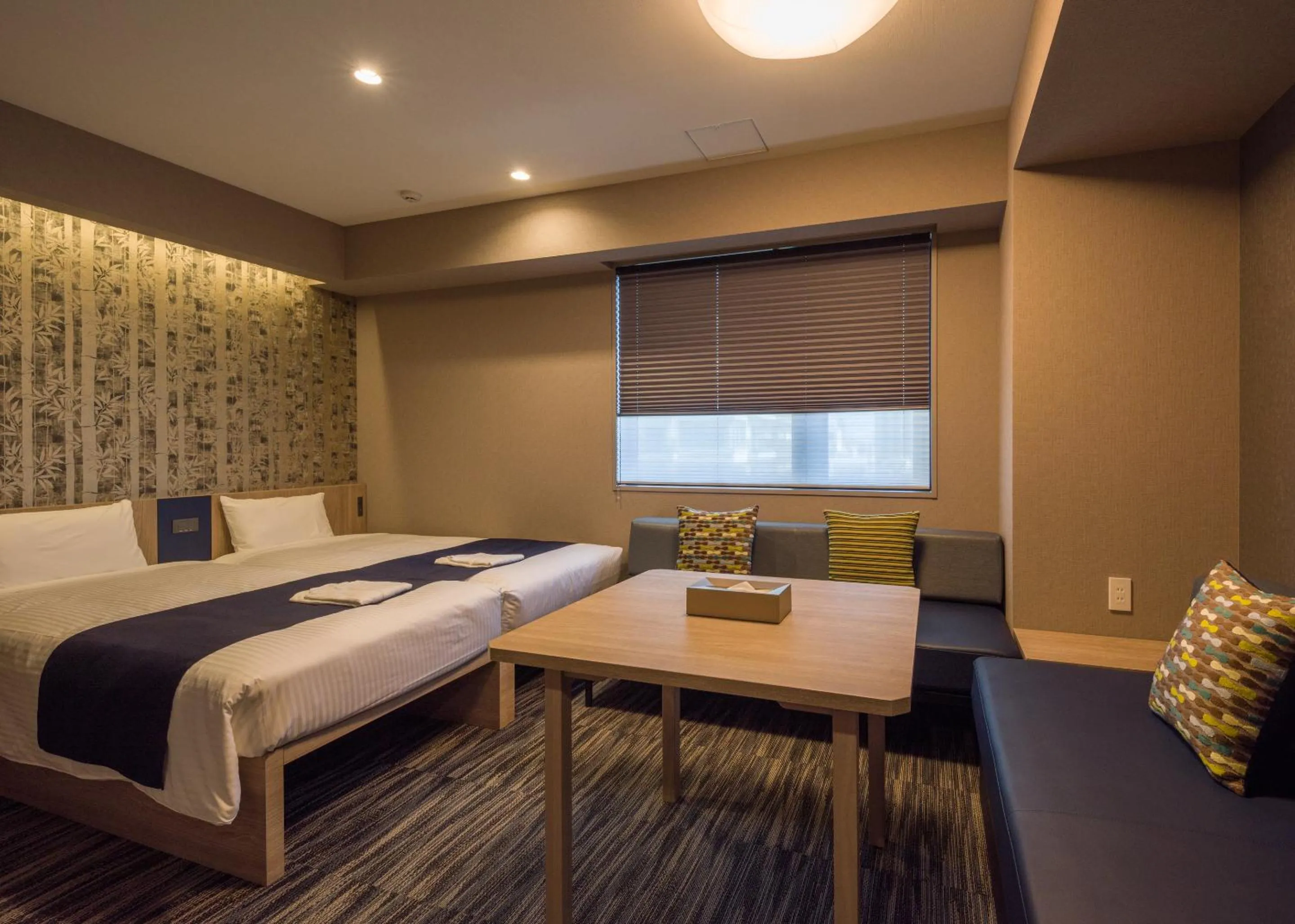 Photo of the whole room, Bed in KOKO HOTEL Residence Asakusa Kappabashi