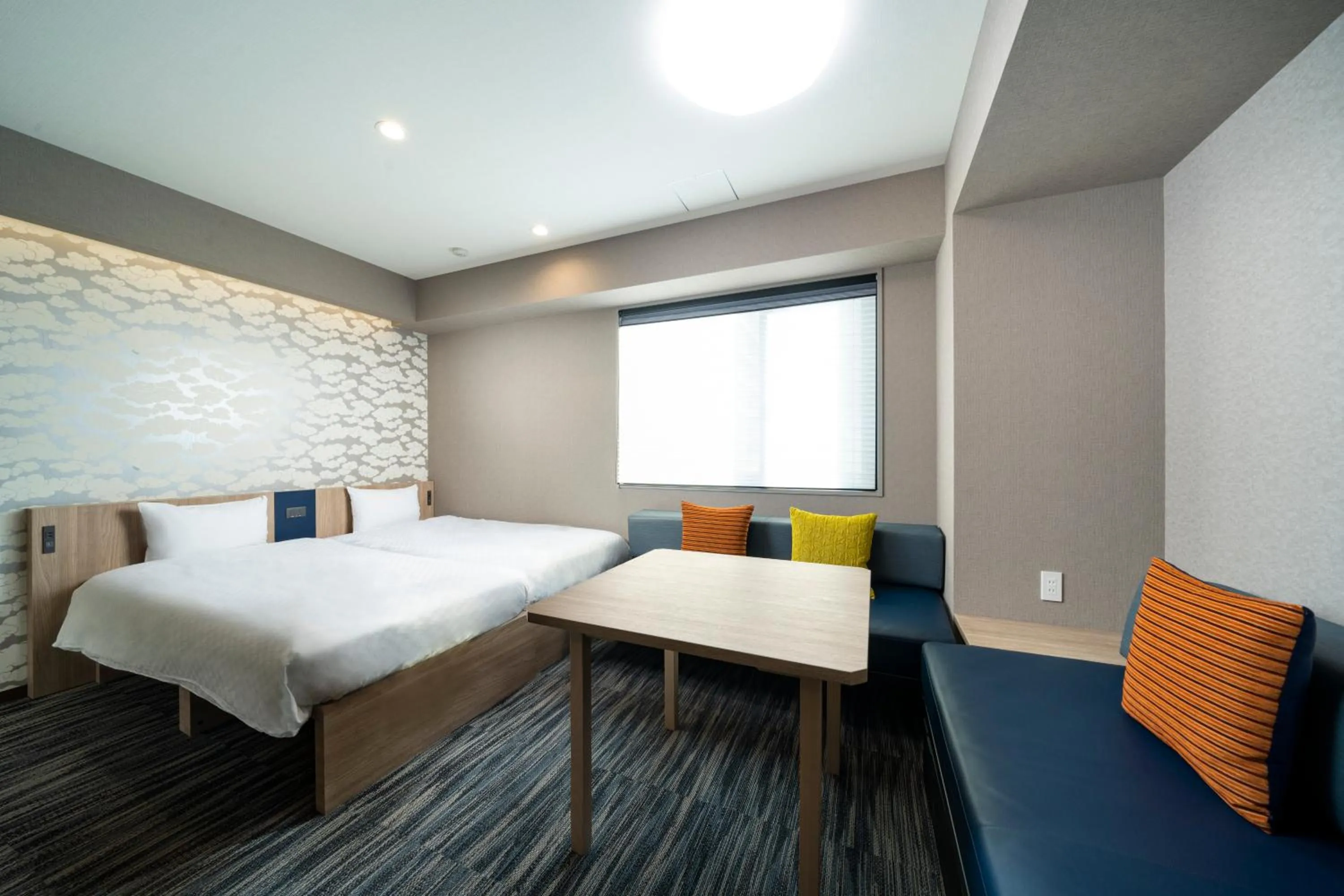 Photo of the whole room, Bed in KOKO HOTEL Residence Asakusa Kappabashi