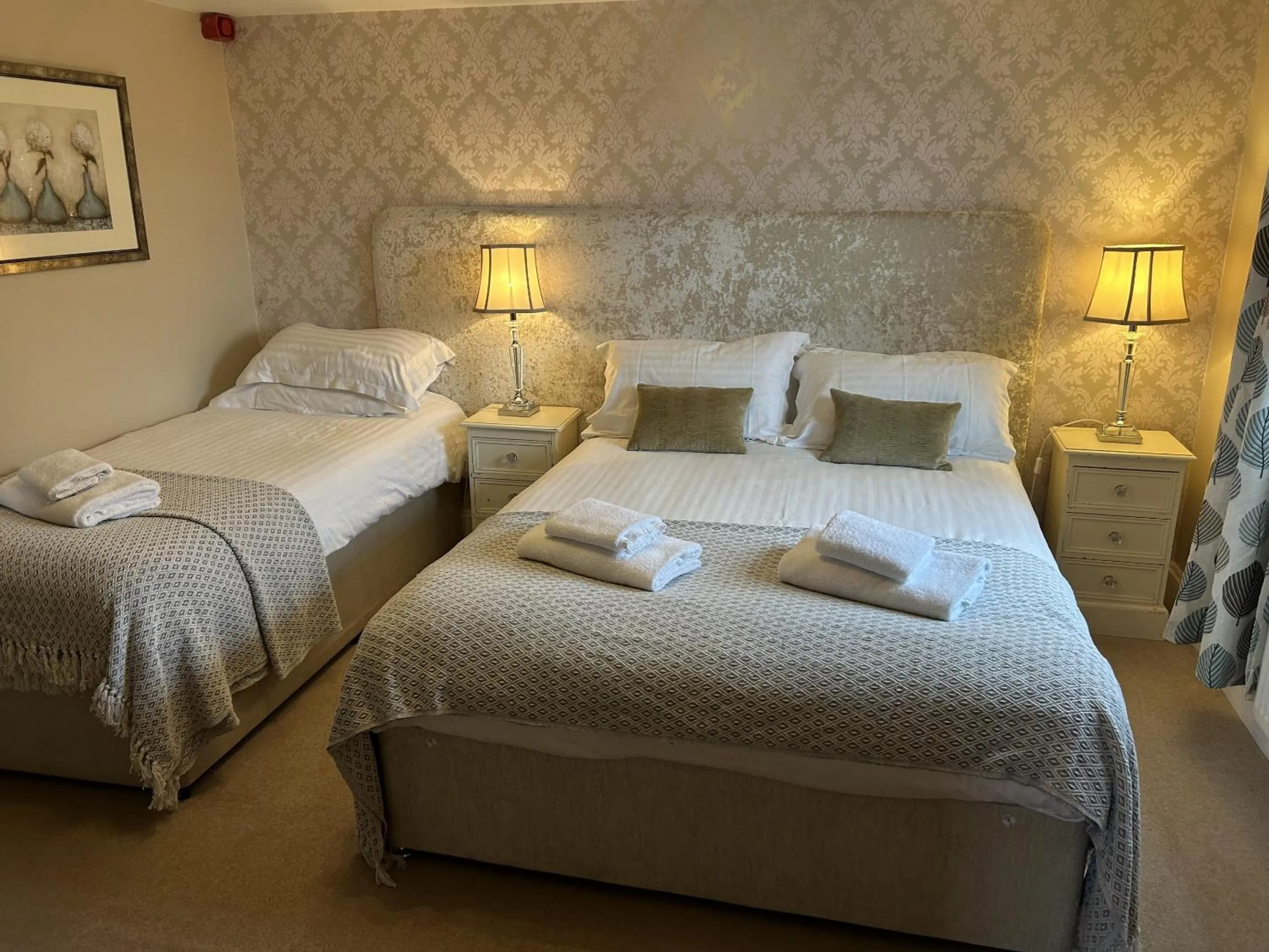 Bedroom in The Blackamoor Inn