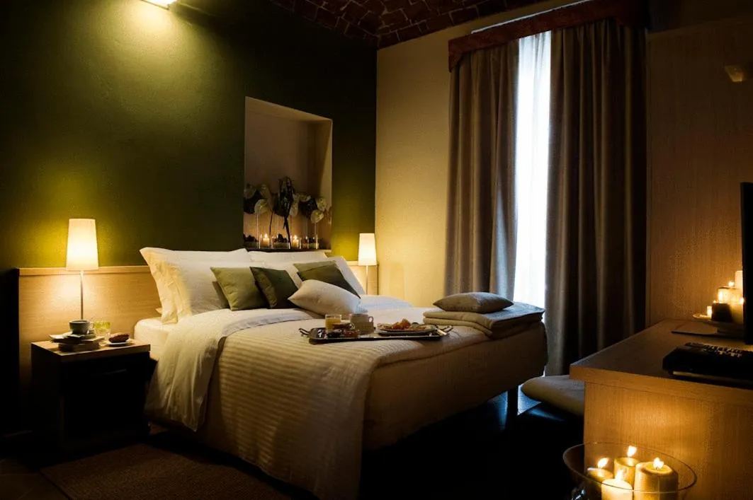 Bed in Albergo D'italia