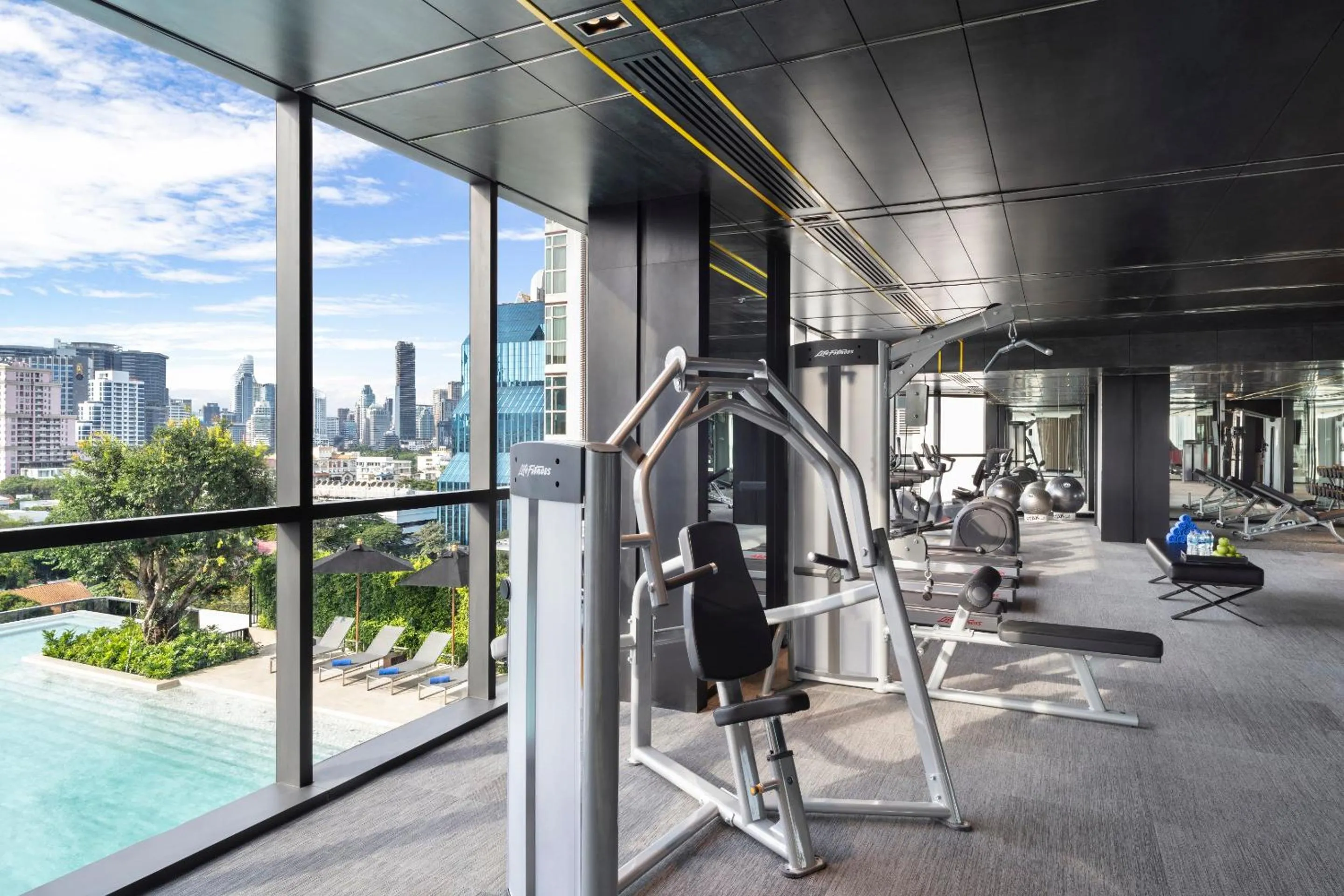 Fitness centre/facilities in Ascott Embassy Sathorn Bangkok
