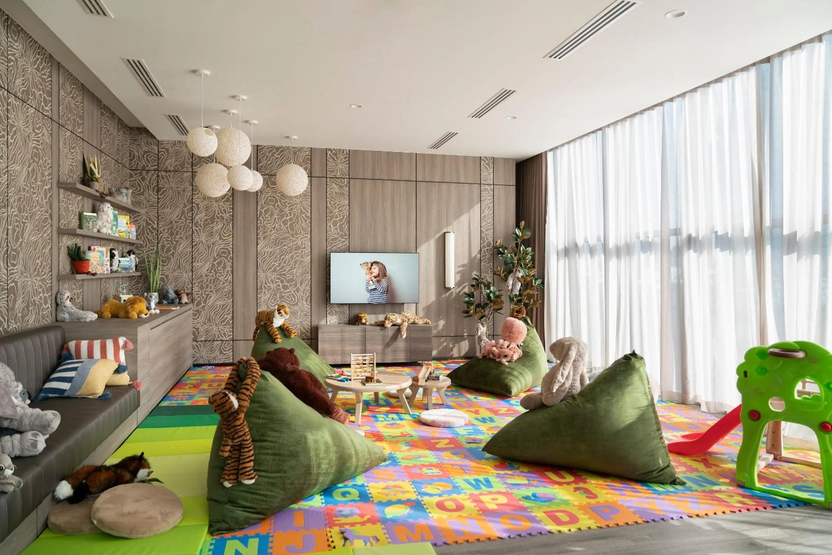 Children play ground in Ascott Embassy Sathorn Bangkok