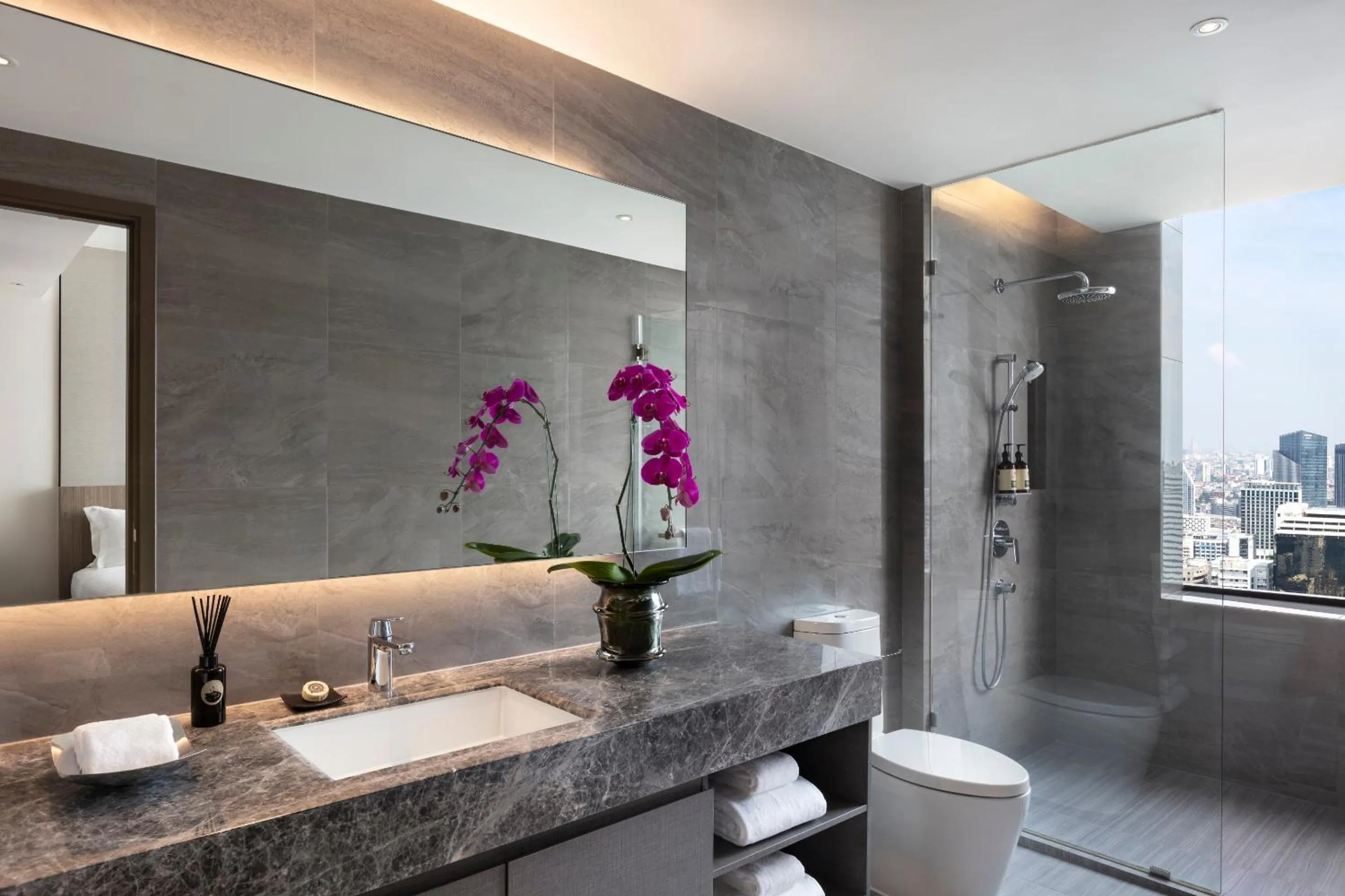Bathroom in Ascott Embassy Sathorn Bangkok