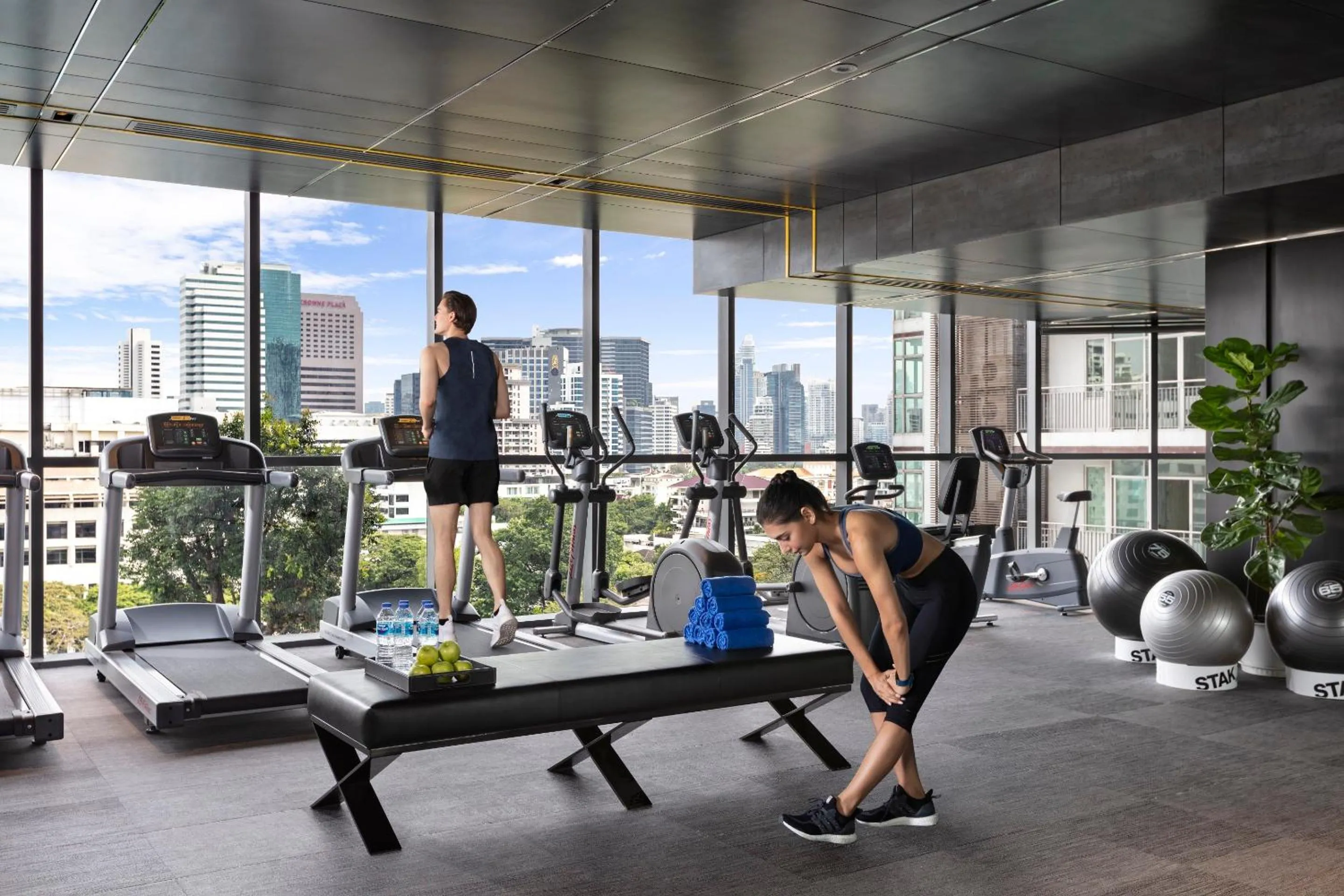 Fitness centre/facilities in Ascott Embassy Sathorn Bangkok