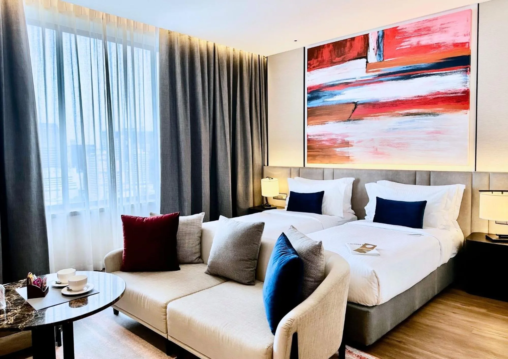 Bedroom, Bed in Ascott Embassy Sathorn Bangkok