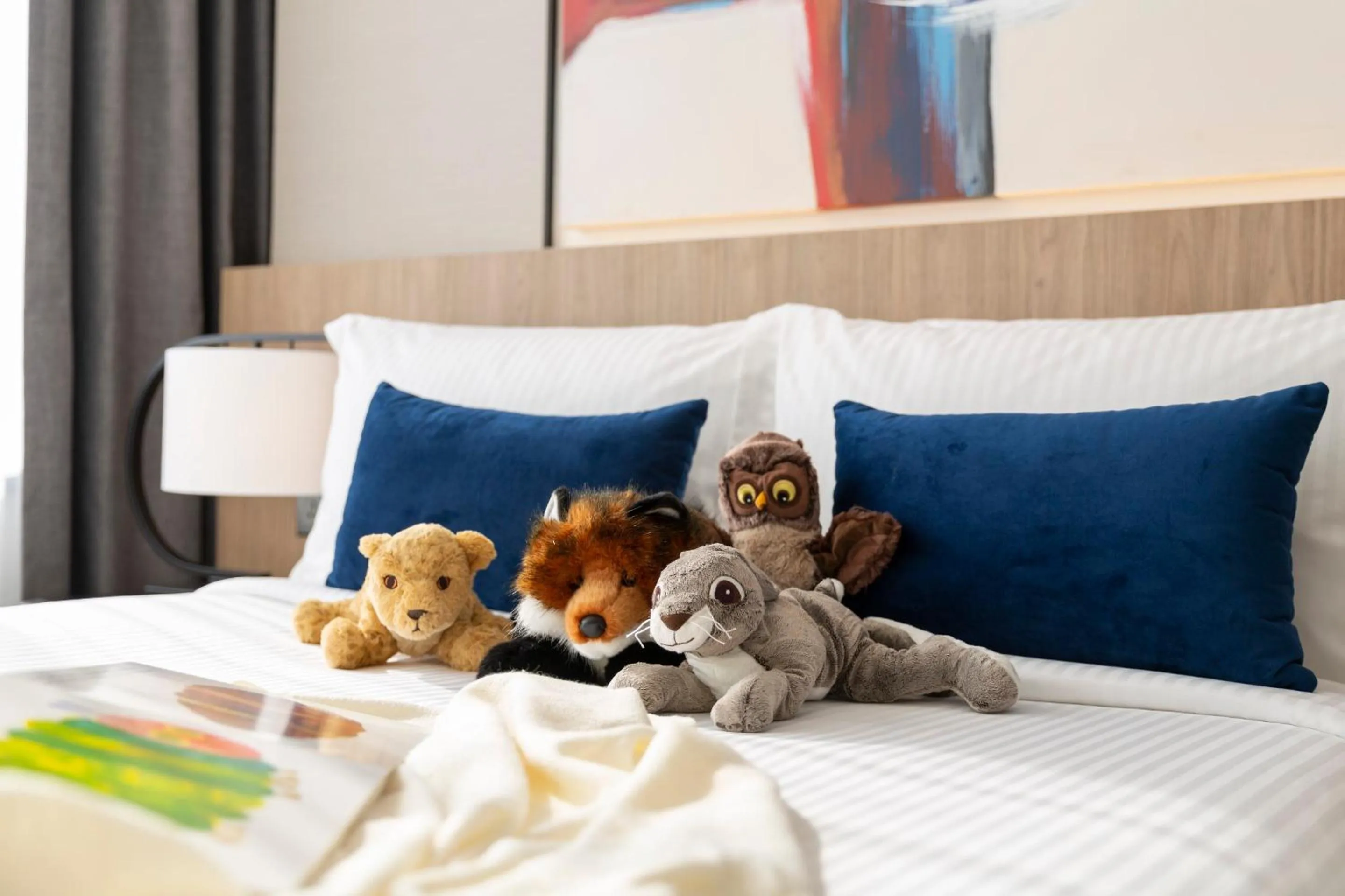 Bed in Ascott Embassy Sathorn Bangkok