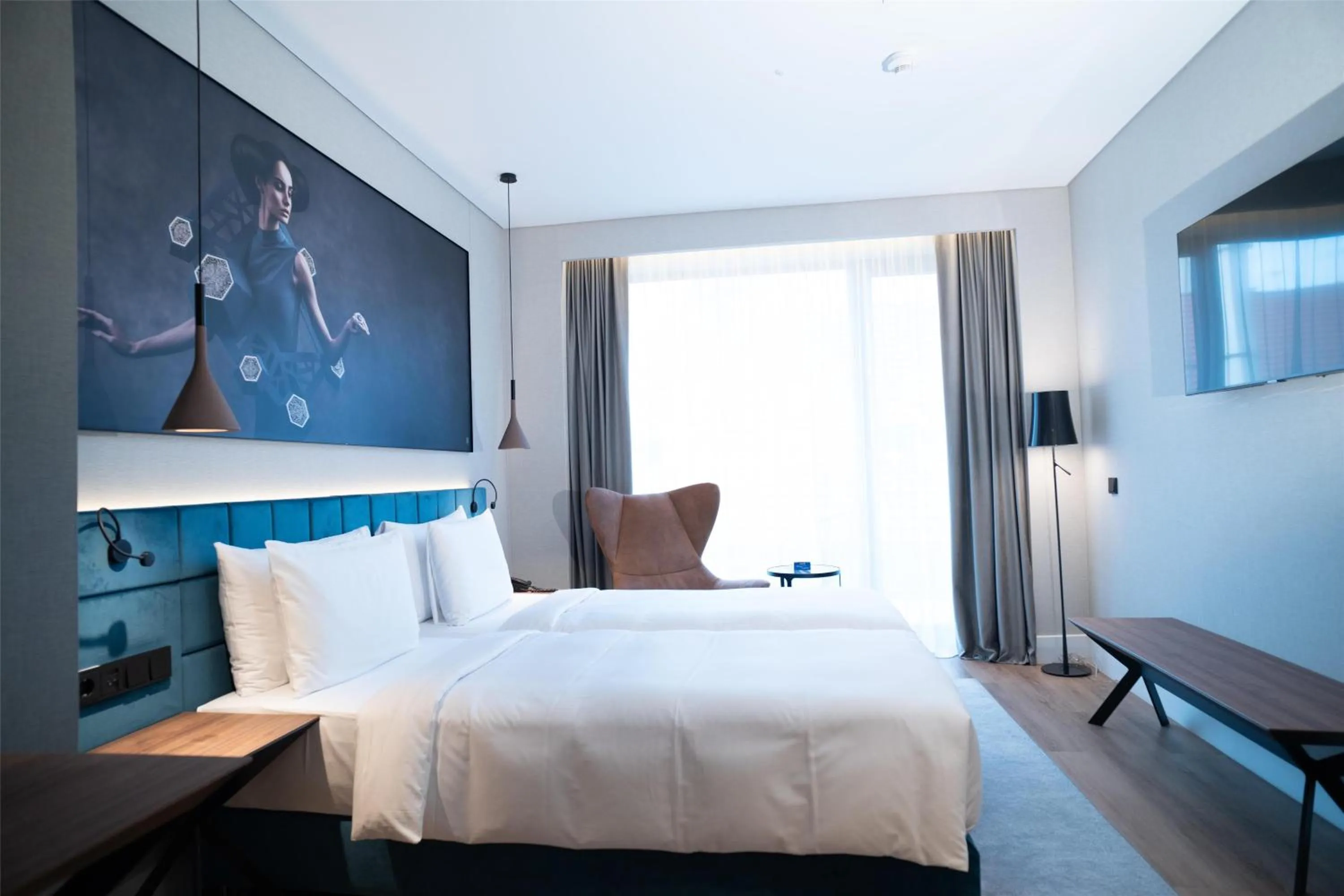 Bedroom, Bed in Radisson Blu Aurum Hotel, Brasov