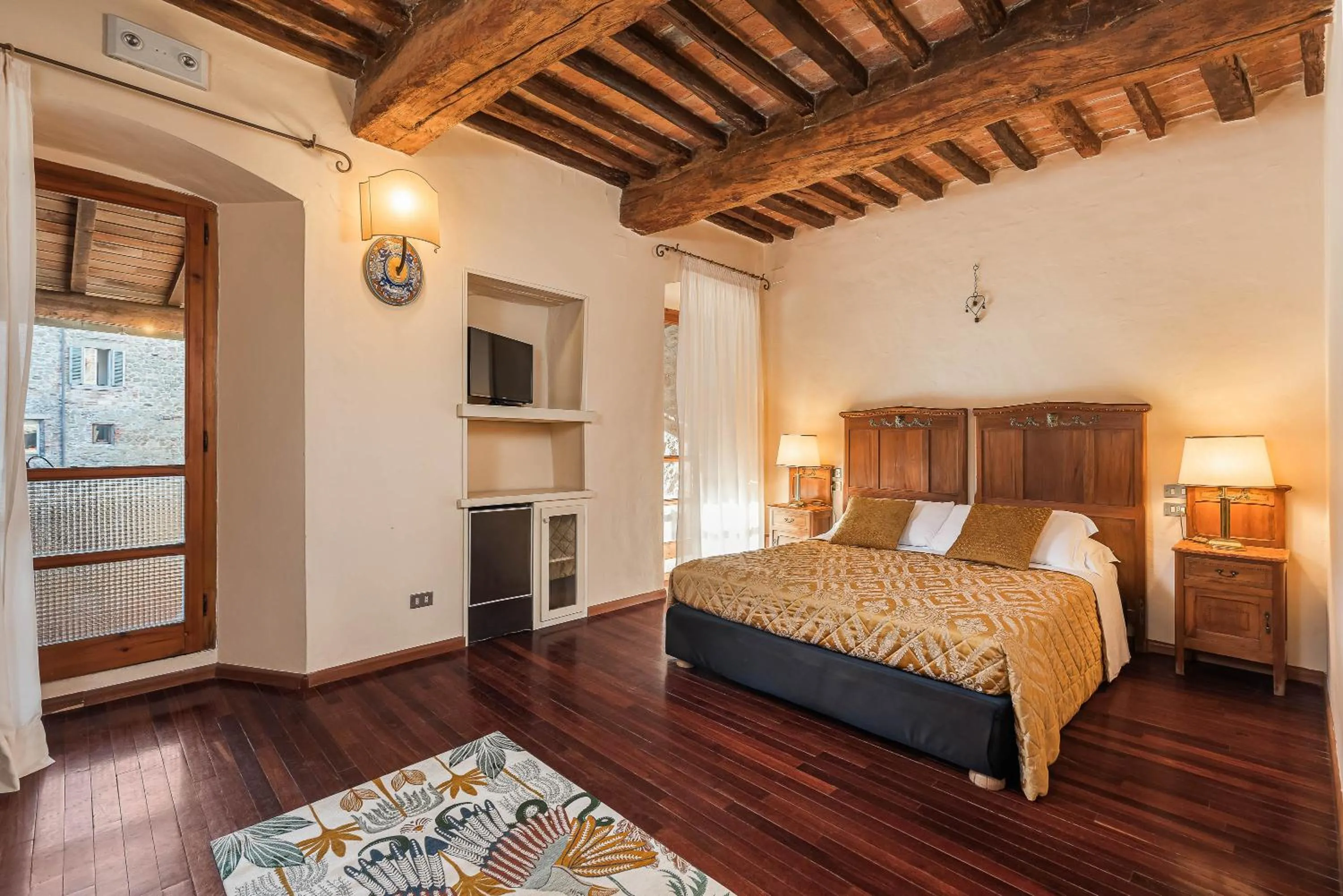 Bed in Relais La Fattoria