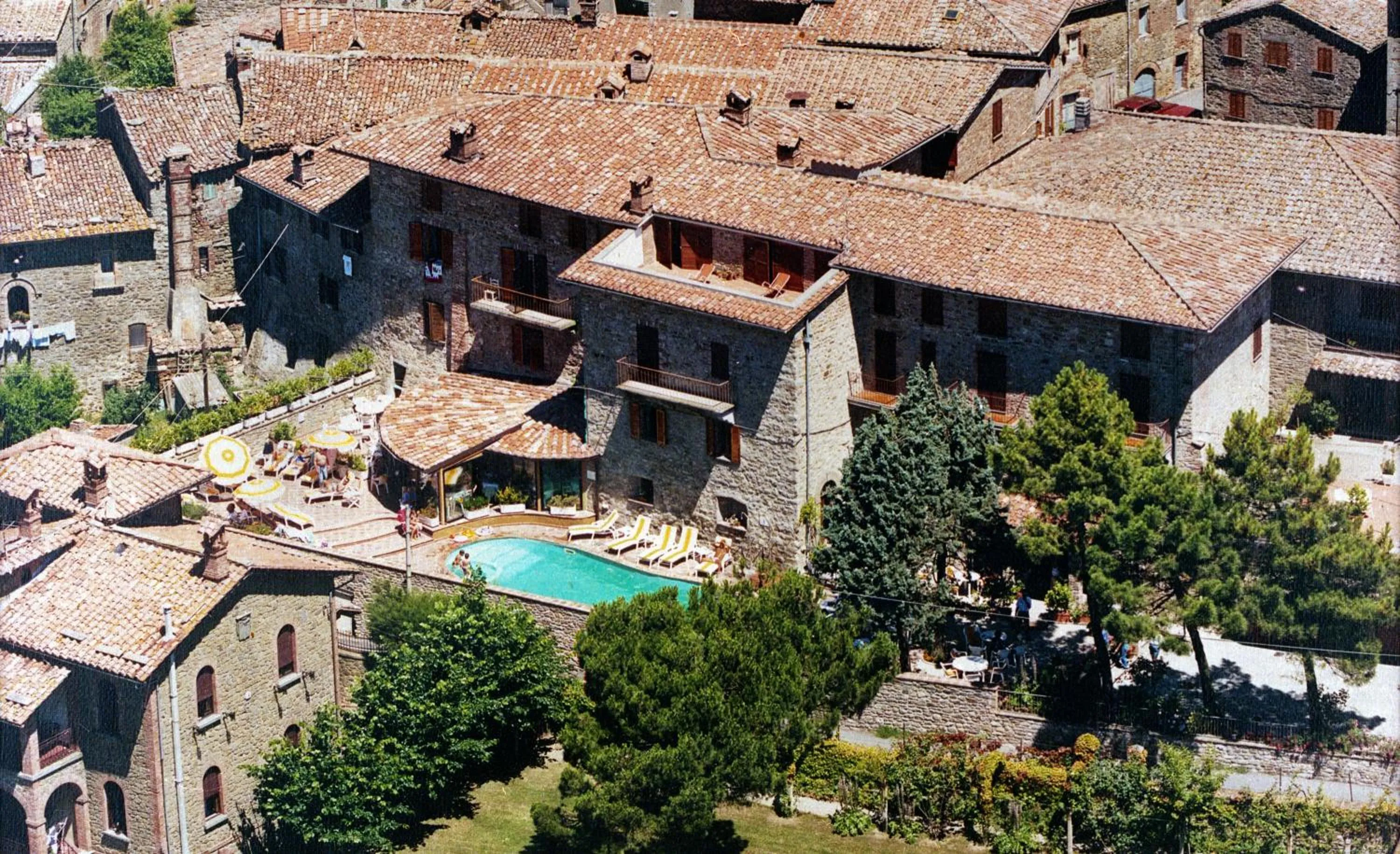 Bird's eye view in Relais La Fattoria