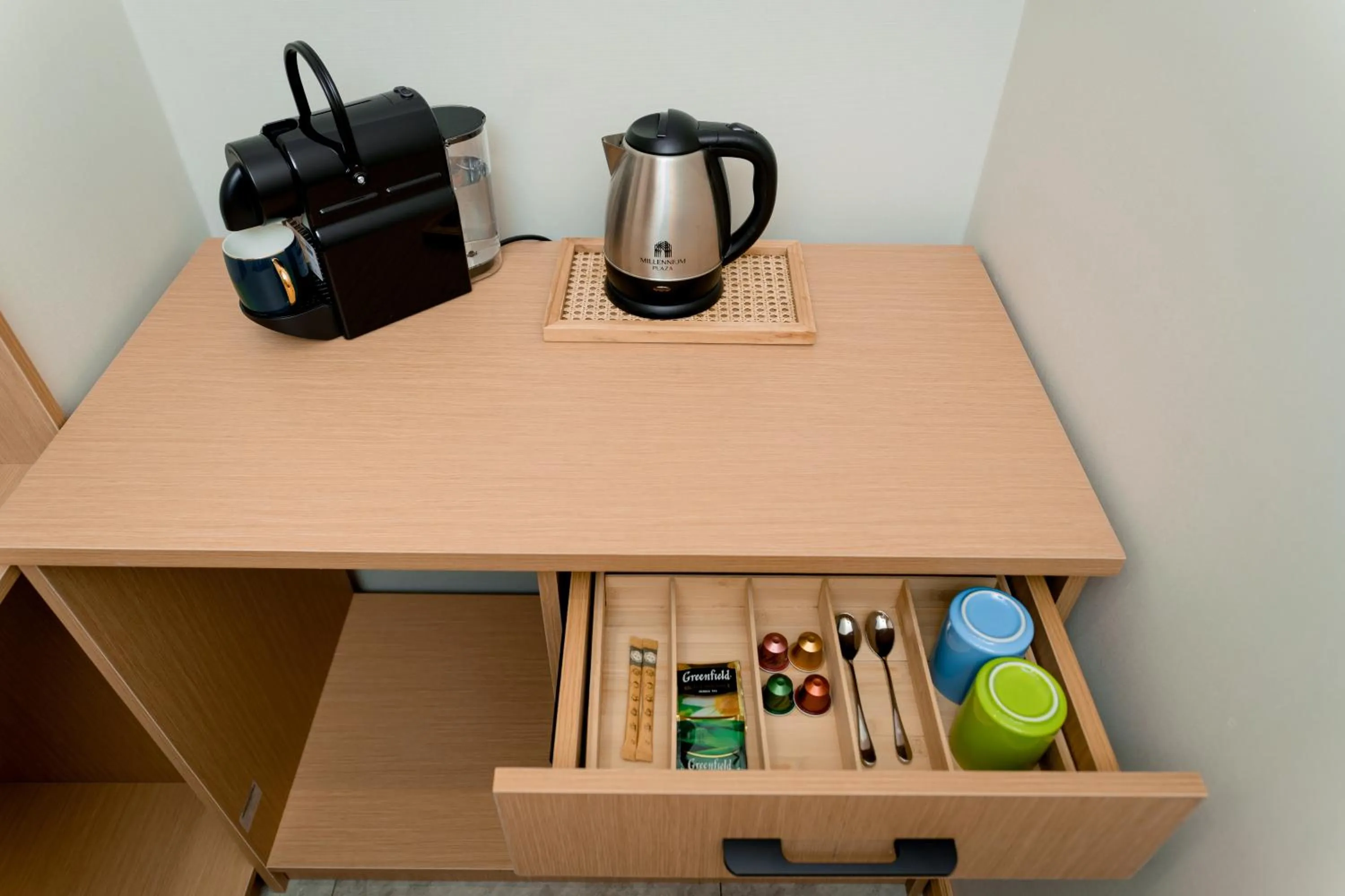 Coffee/tea facilities in MIllennium Plaza Hotel & Mall Ulaanbaatar