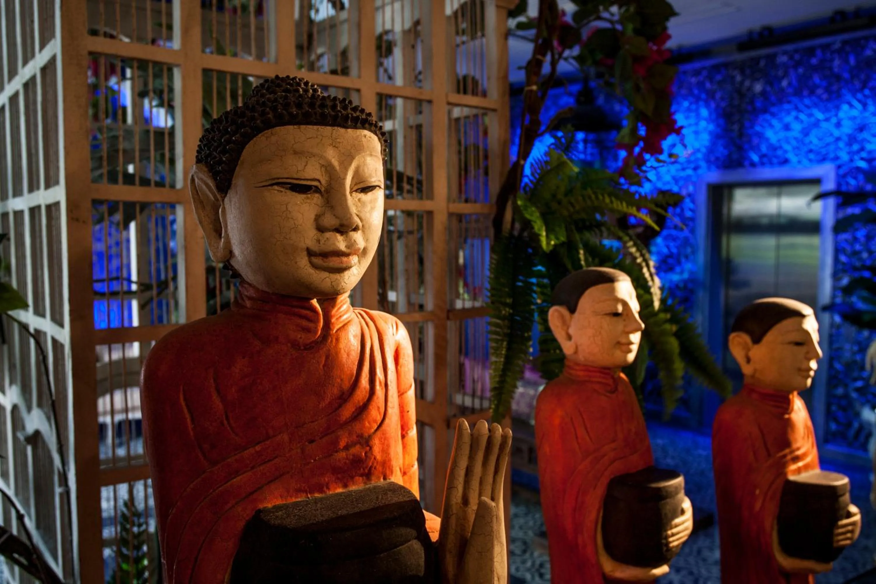 Decorative detail in Anna King Hotel