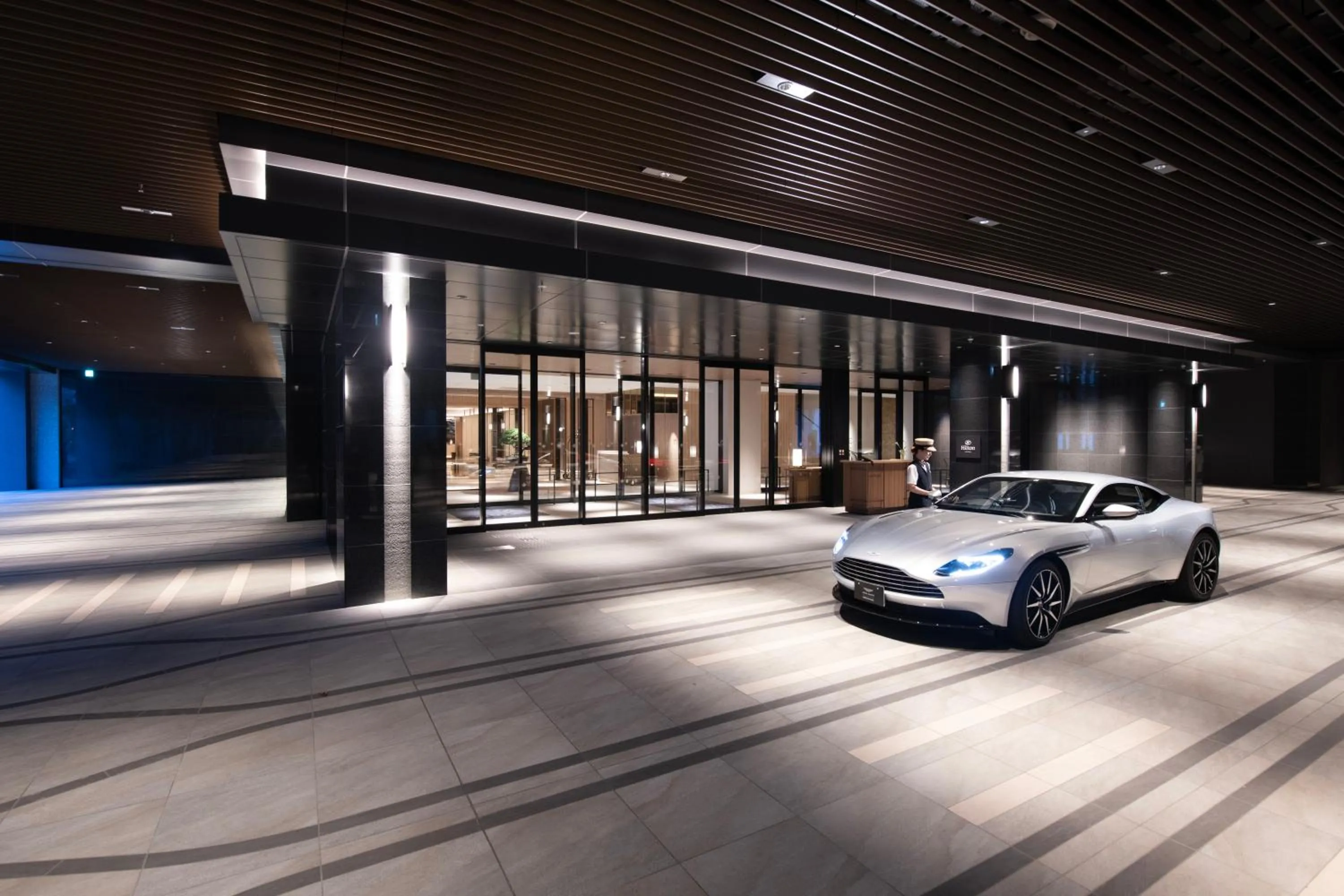 Lobby or reception in Hilton Hiroshima