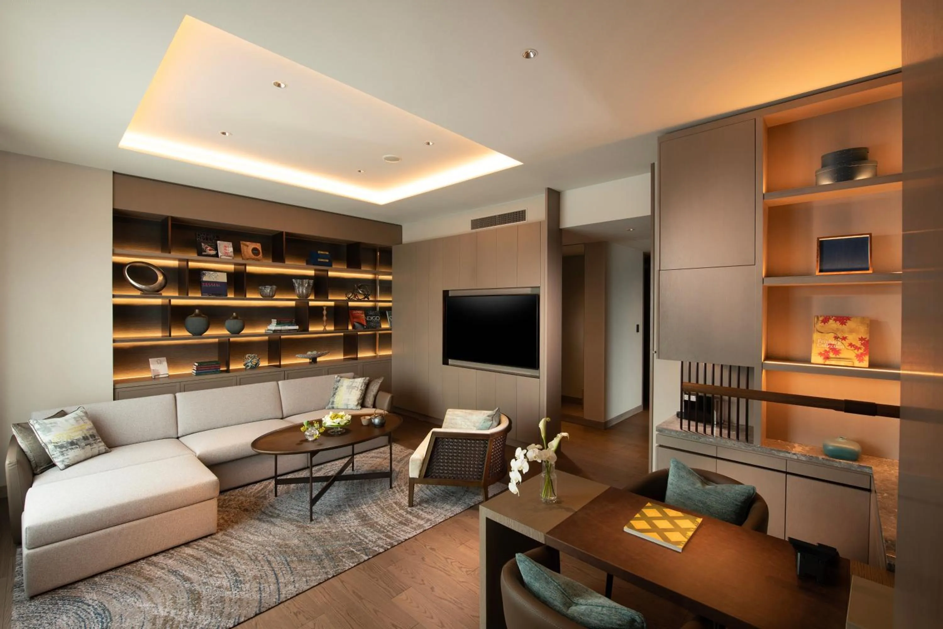 Living room in Hilton Hiroshima