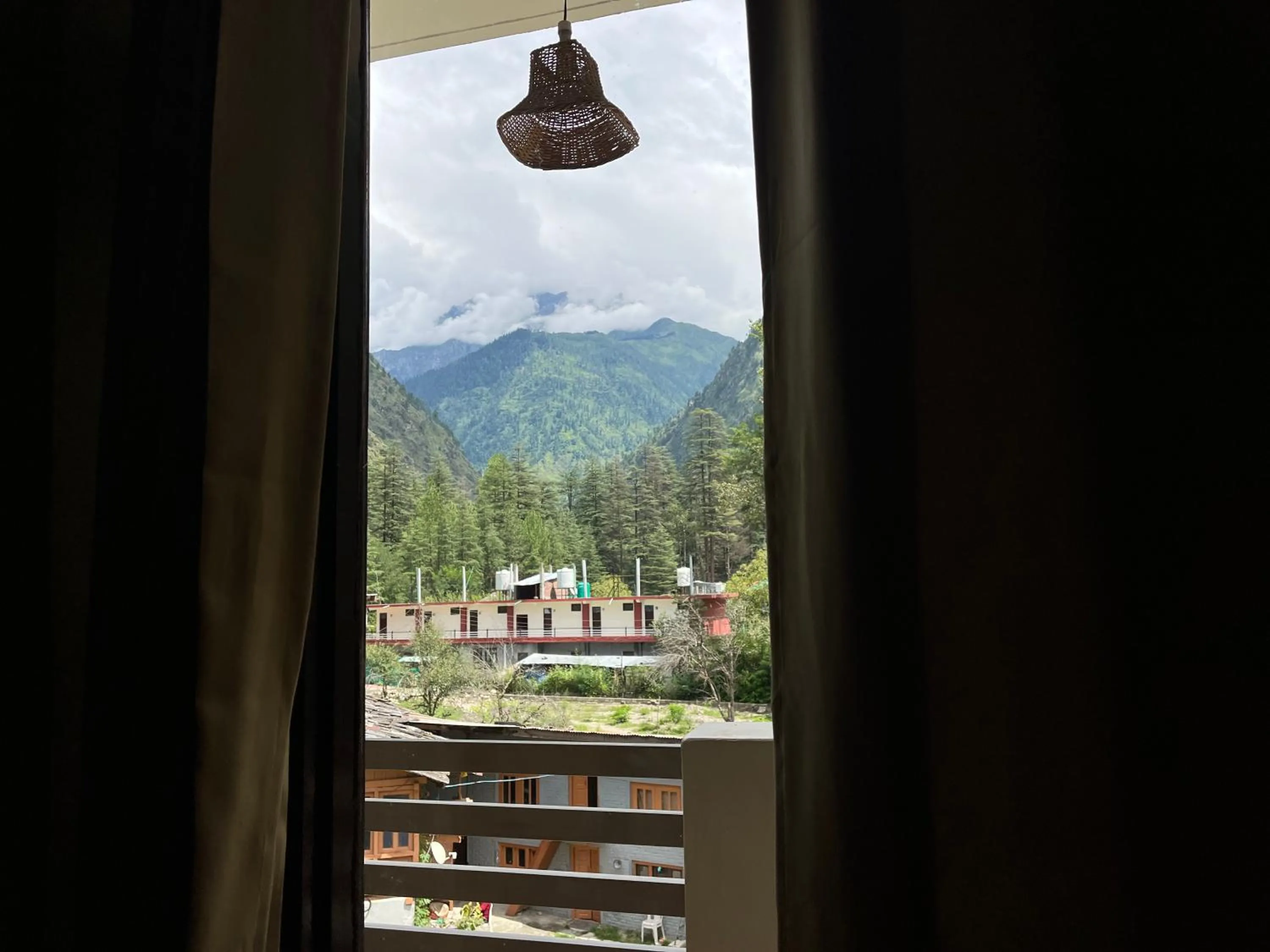 Balcony/Terrace in The Royal Orchard Kasol
