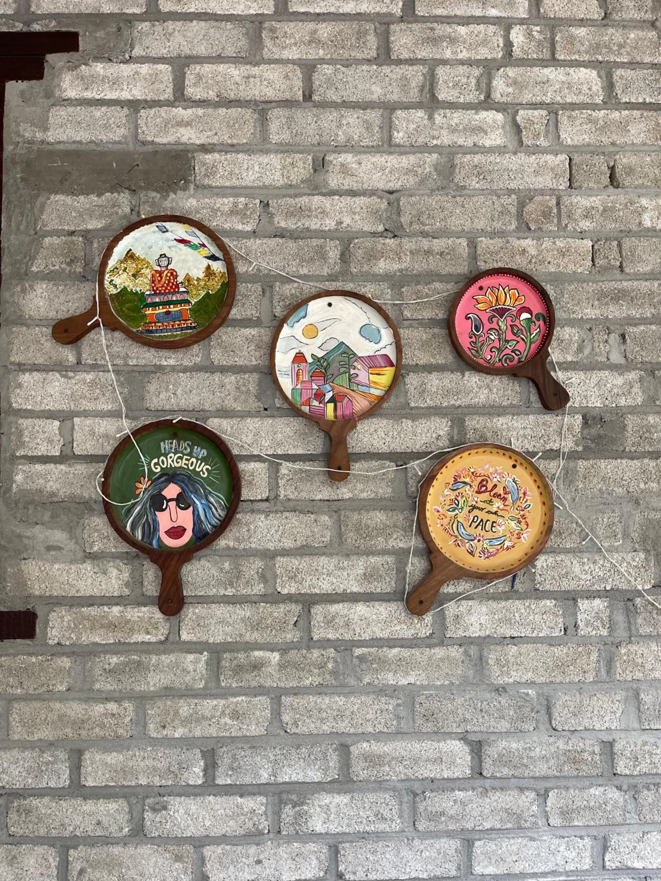 Decorative detail in The Royal Orchard Kasol