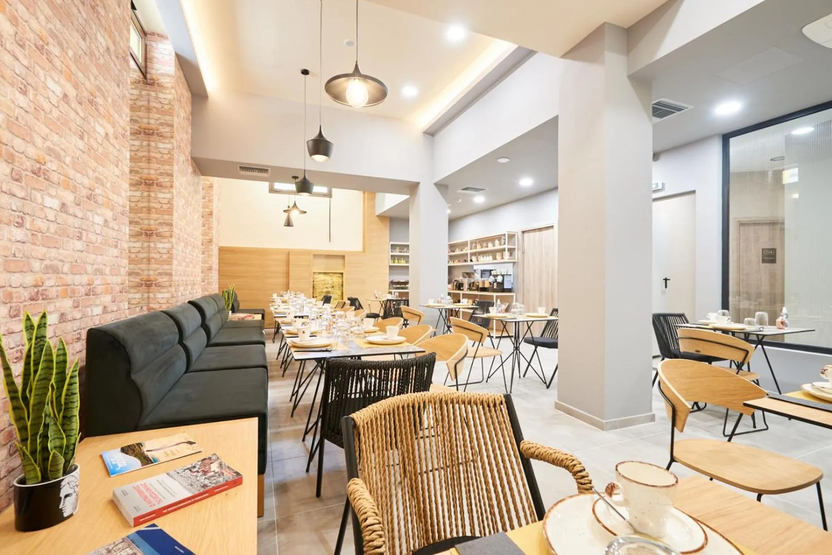 Buffet breakfast in The Mavili urban stay