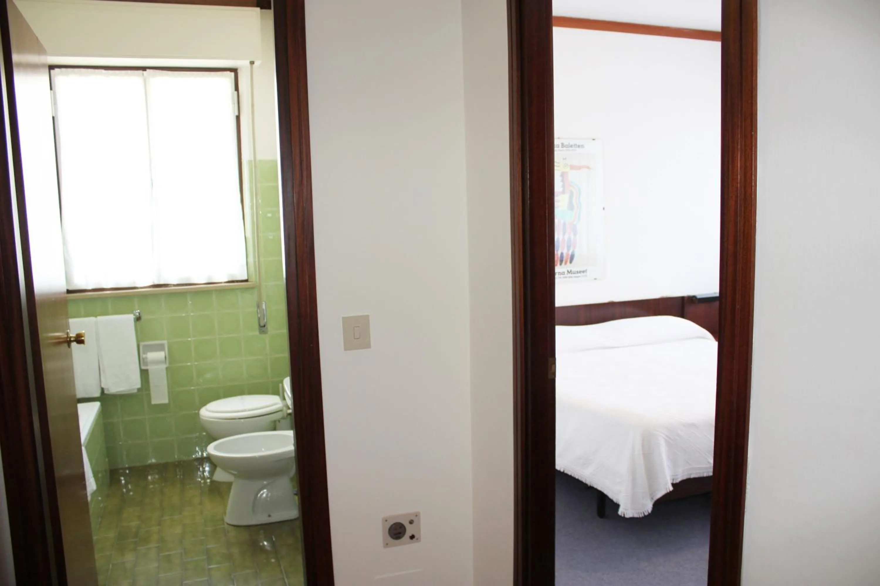 Decorative detail in Albergo Residence Italia Vintage Hotel