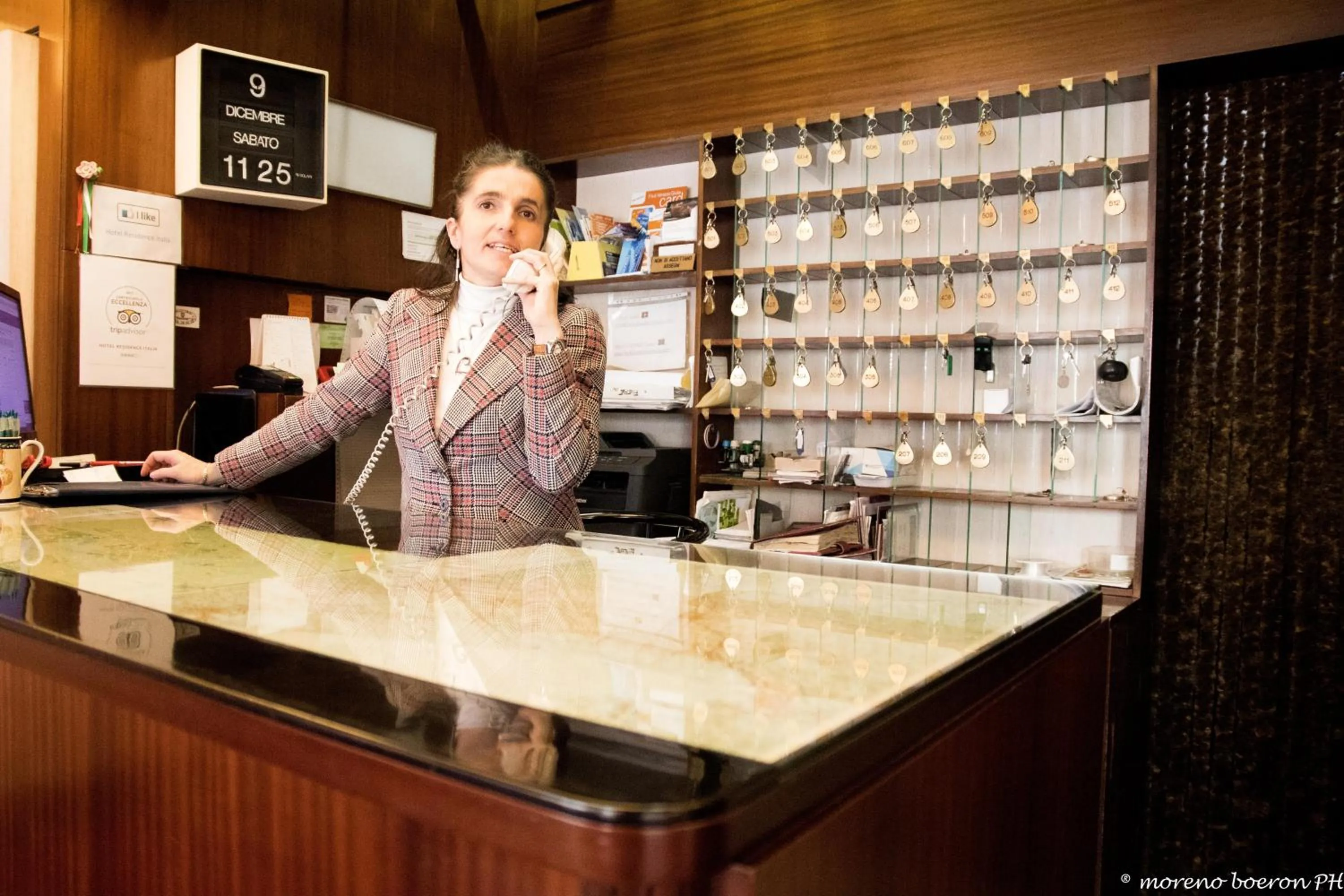 Staff in Albergo Residence Italia Vintage Hotel