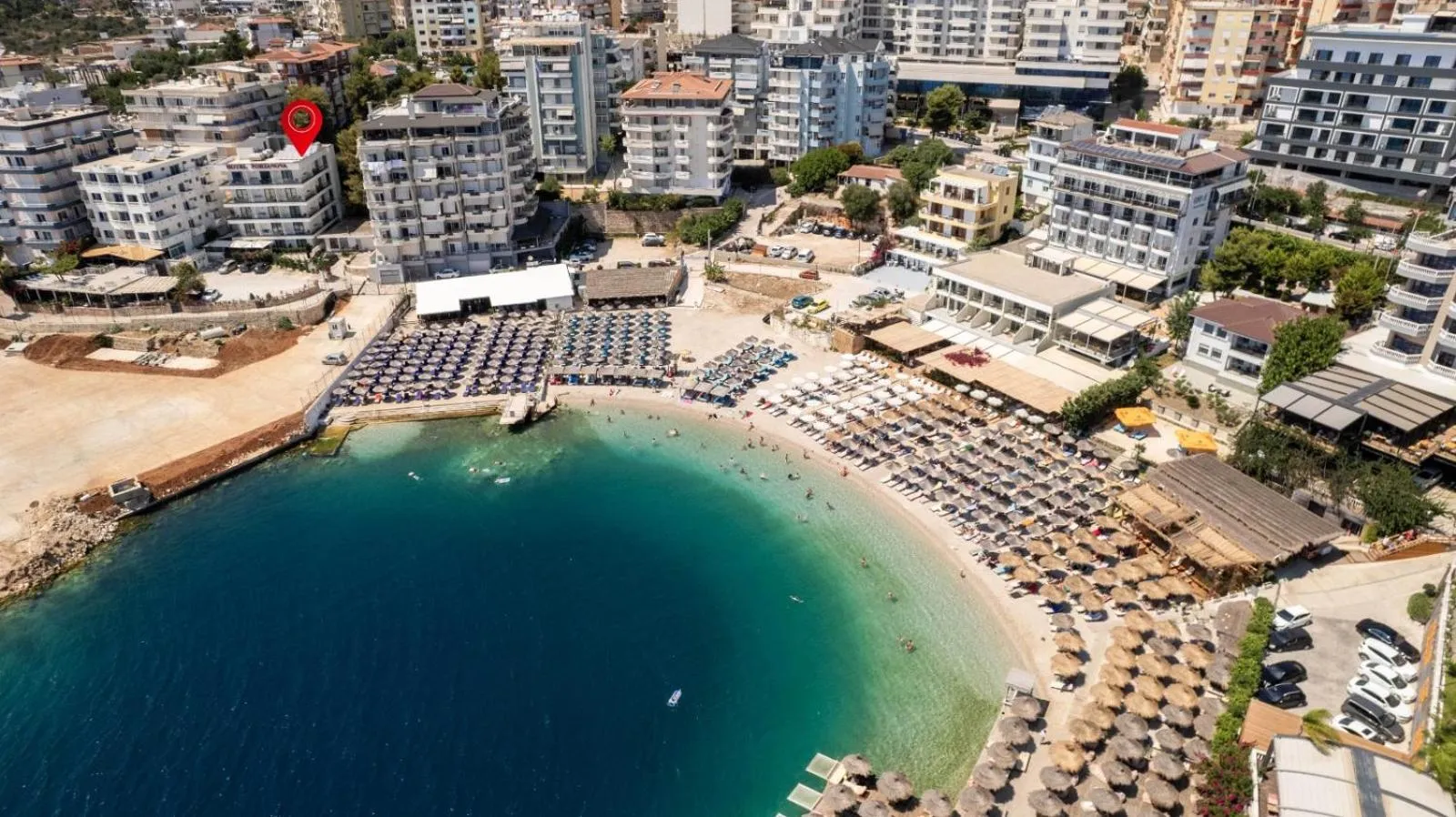 Bird's eye view in Hotel Portanova