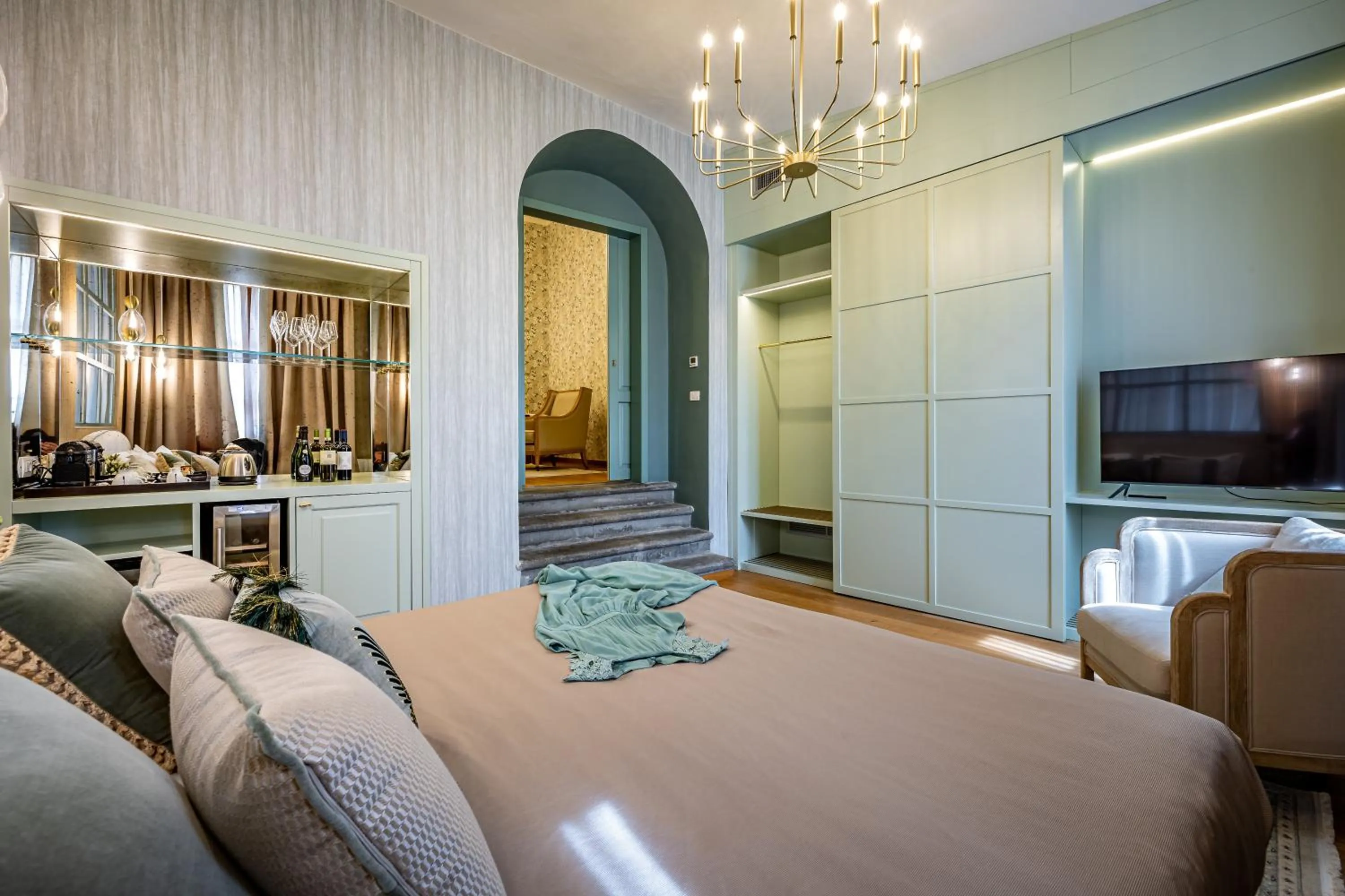 Bed in Hotel La Scaletta al Ponte Vecchio