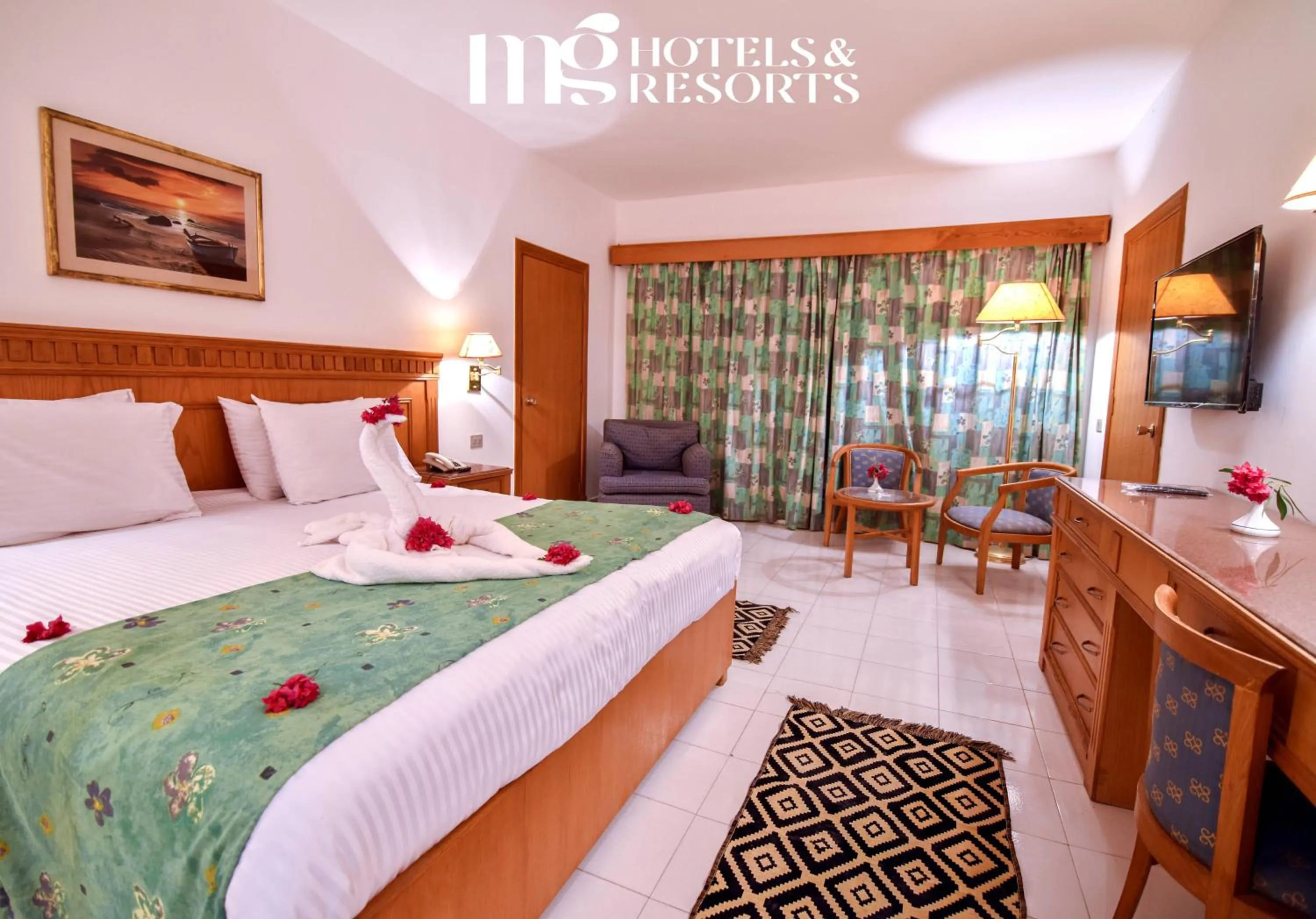 Bedroom in MG Alexander The Great Hotel