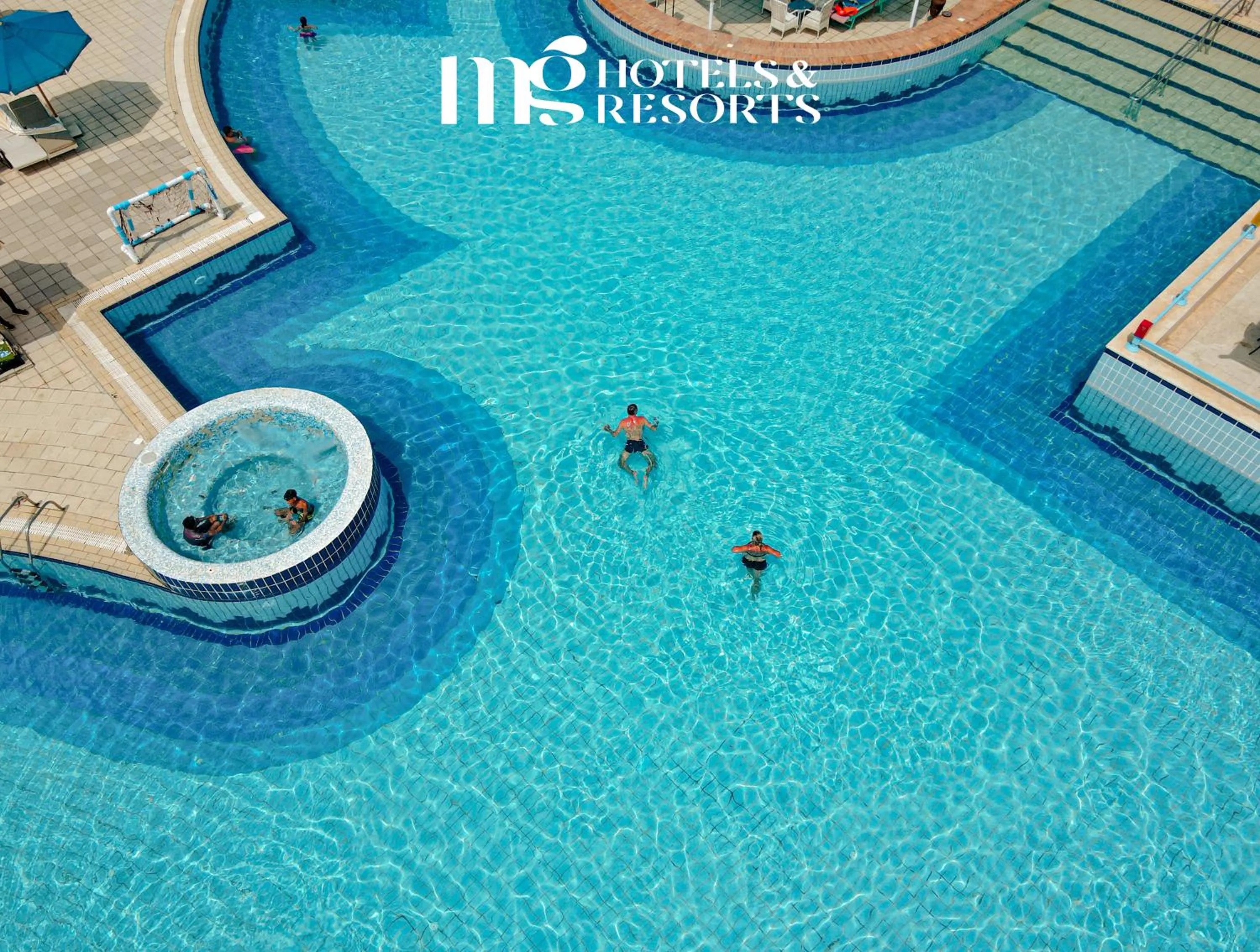 Pool view in MG Alexander The Great Hotel