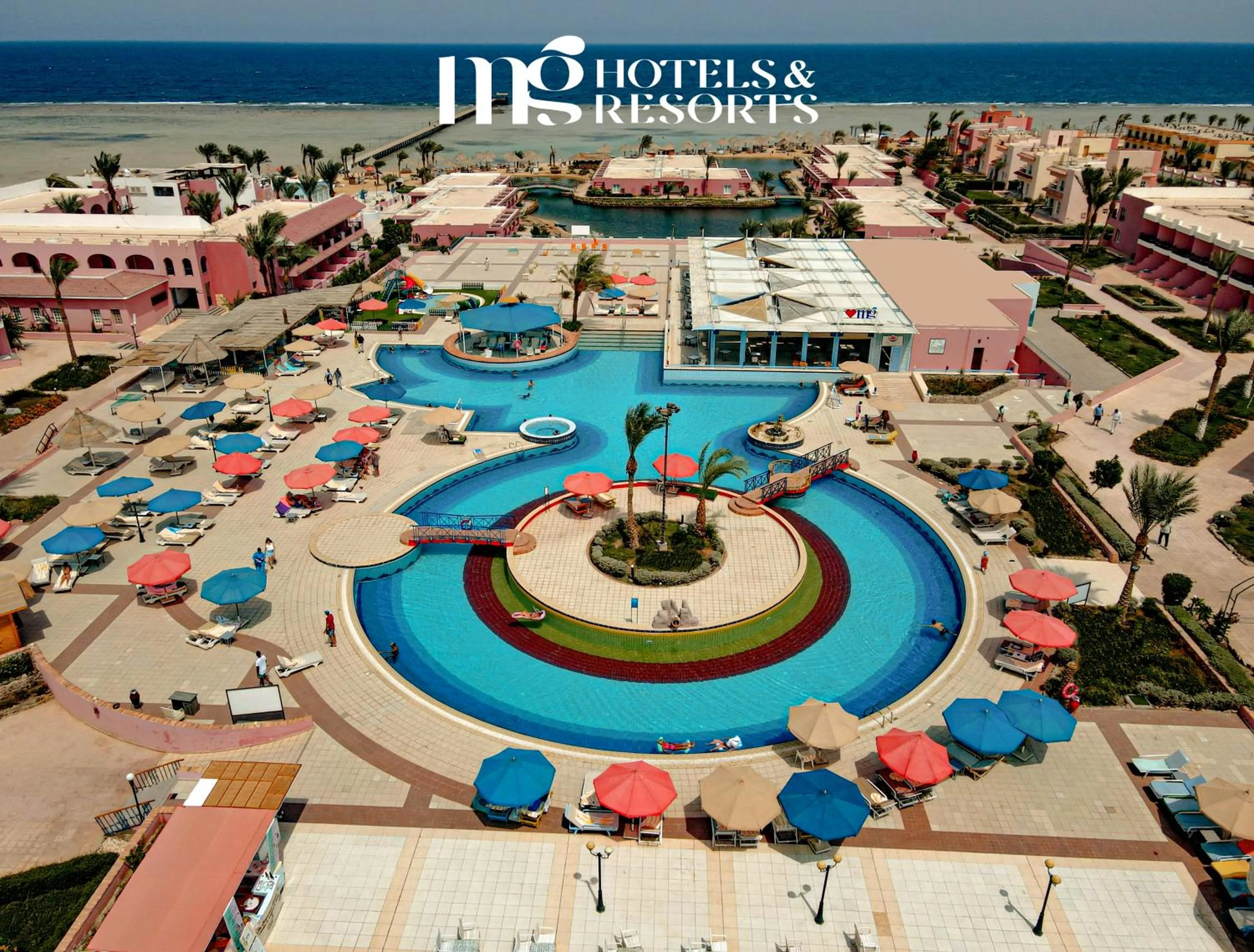 Pool view in MG Alexander The Great Hotel