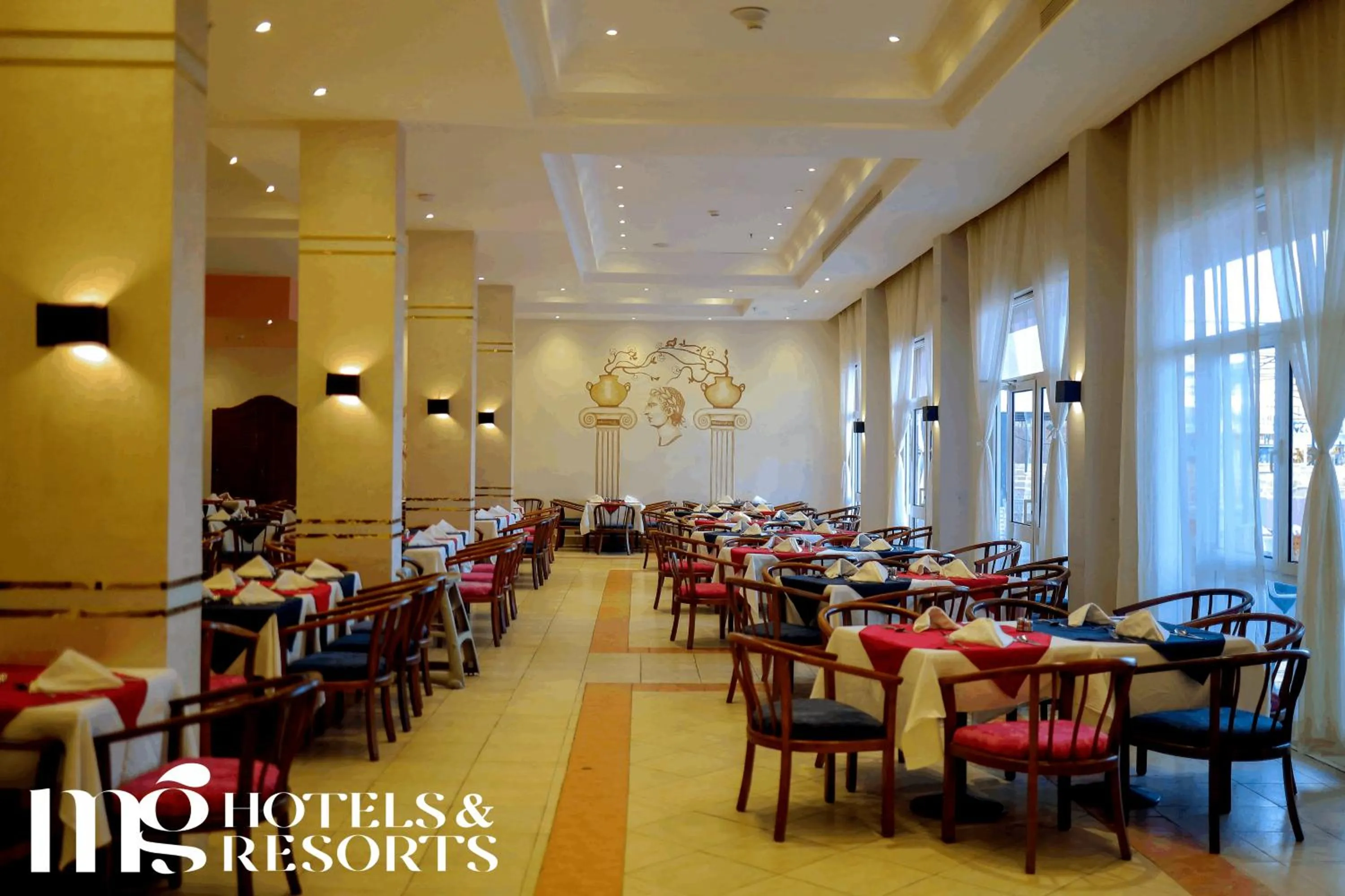 Restaurant/places to eat in MG Alexander The Great Hotel