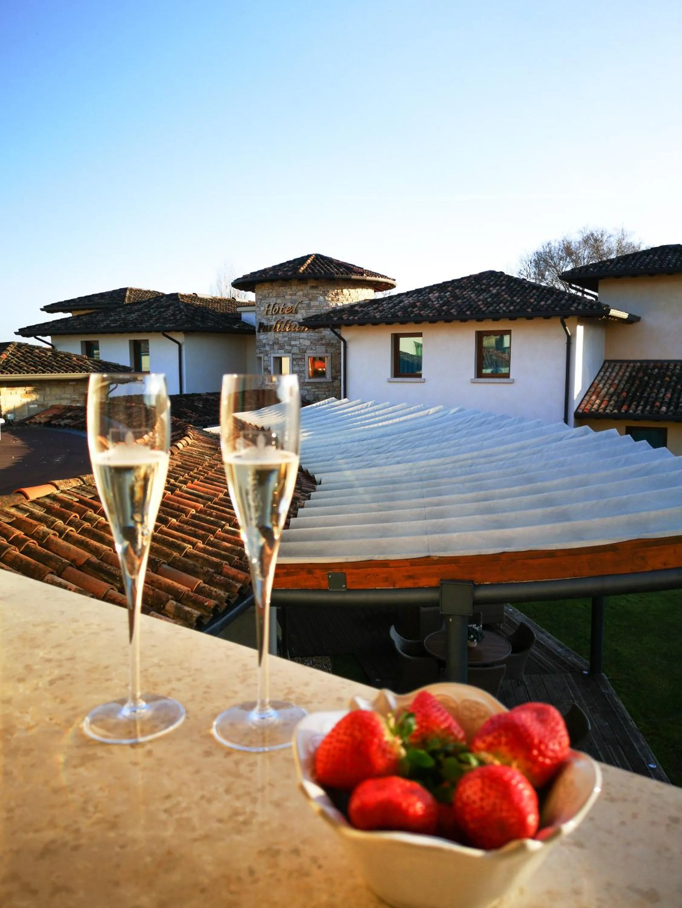 Garden view in Hotel Purlilium