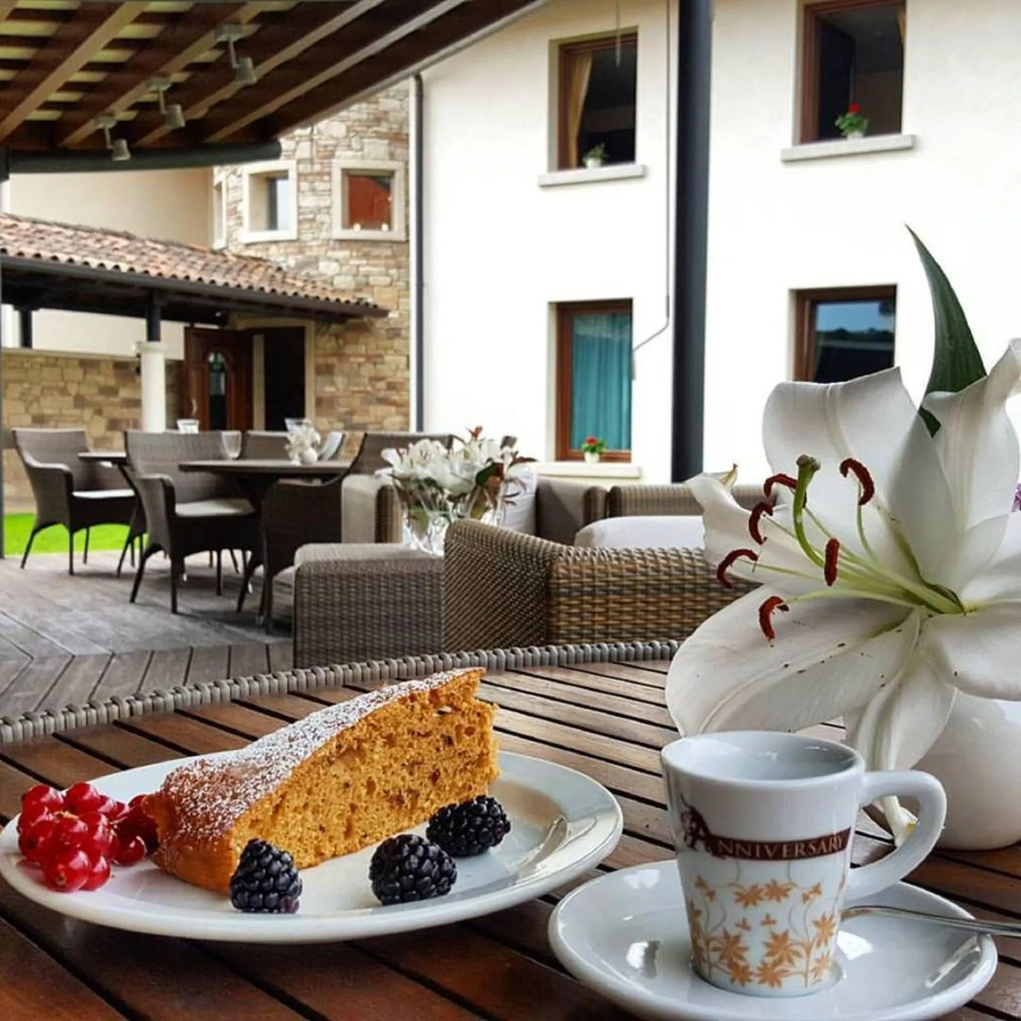 Garden in Hotel Purlilium