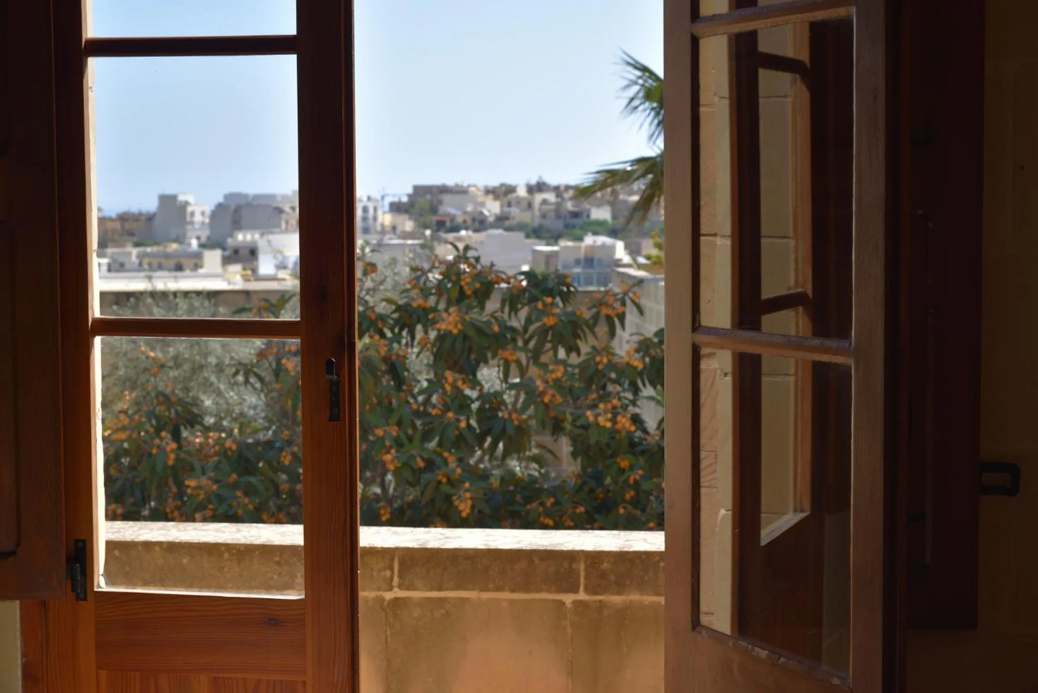 City view in San Pawl B&b farmhouse- KORTOLL