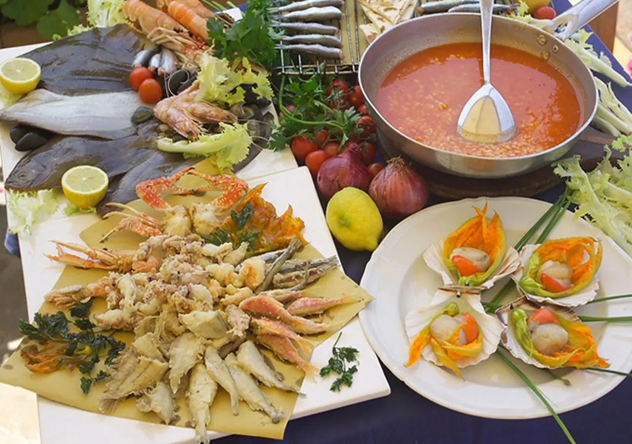 Food close-up in Hotel Wivien