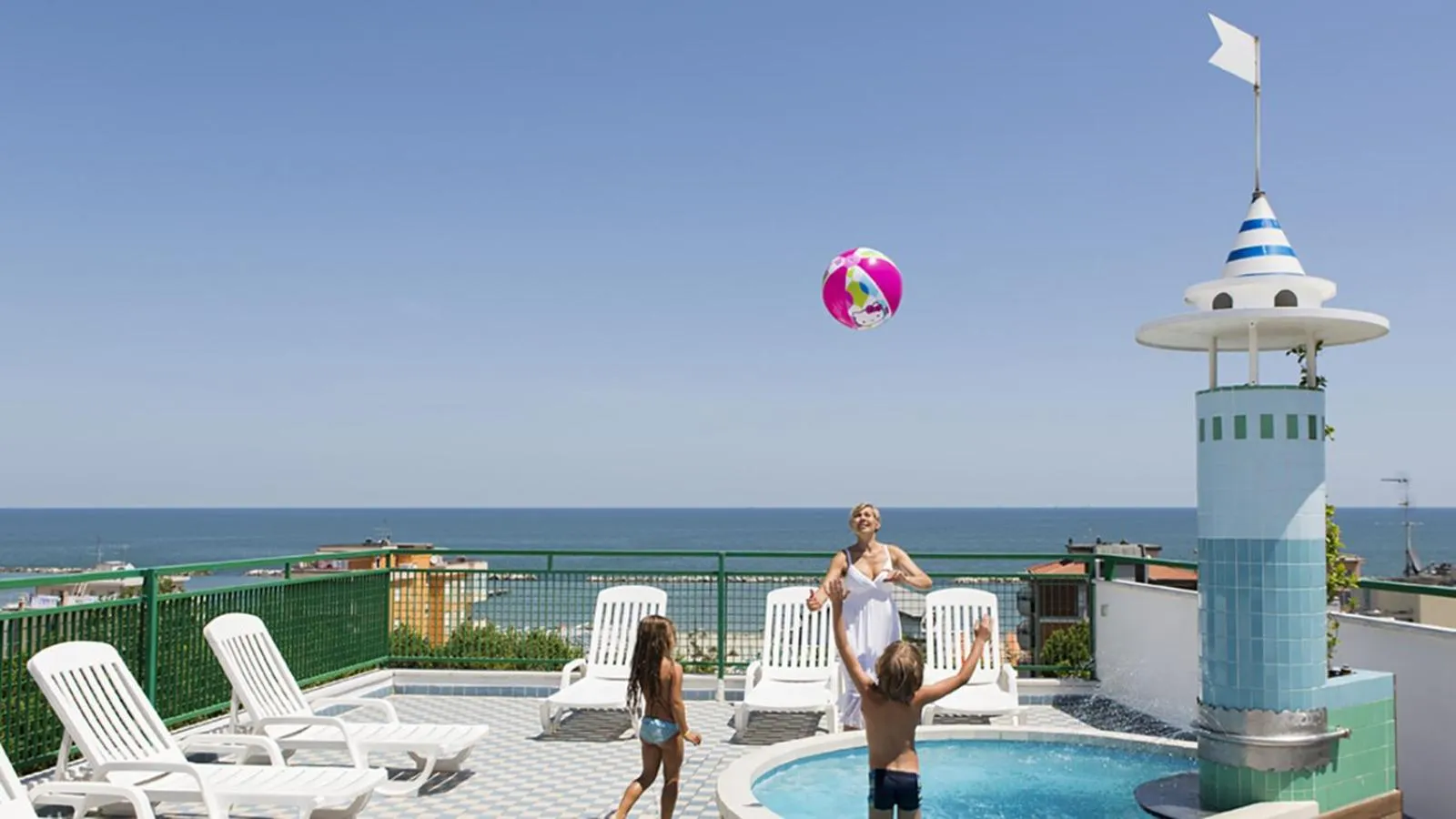 Children play ground in Hotel Wivien