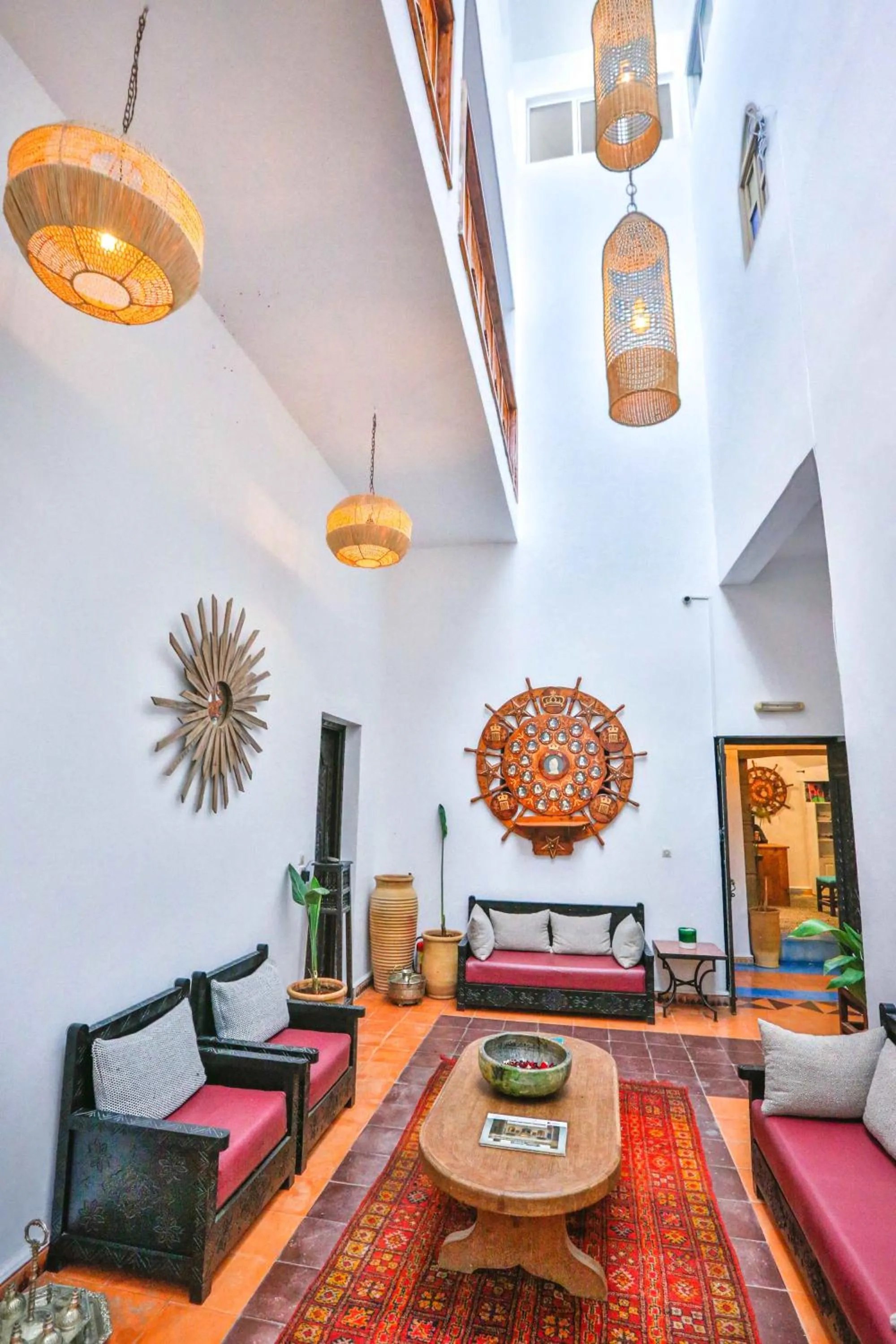 Living room in Luxury Riad Mounia