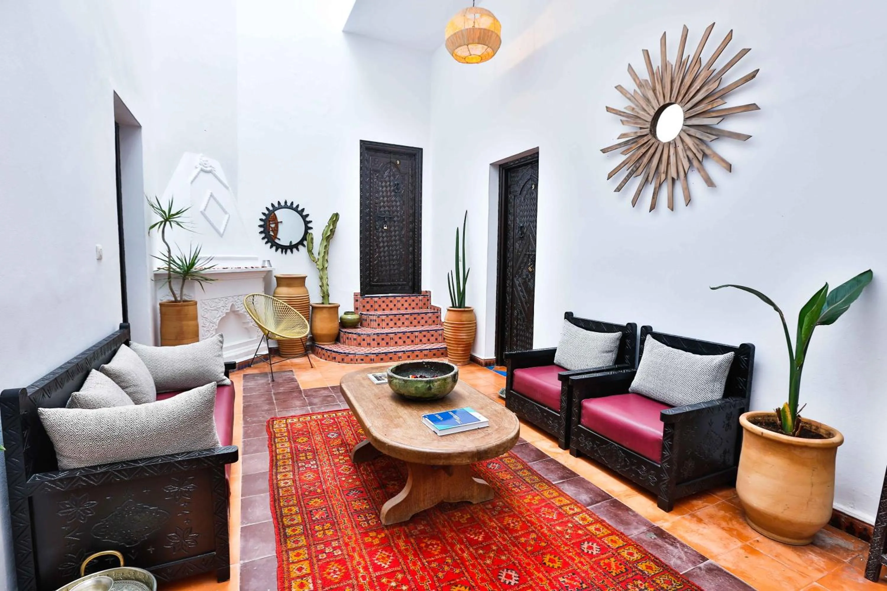 Living room in Luxury Riad Mounia