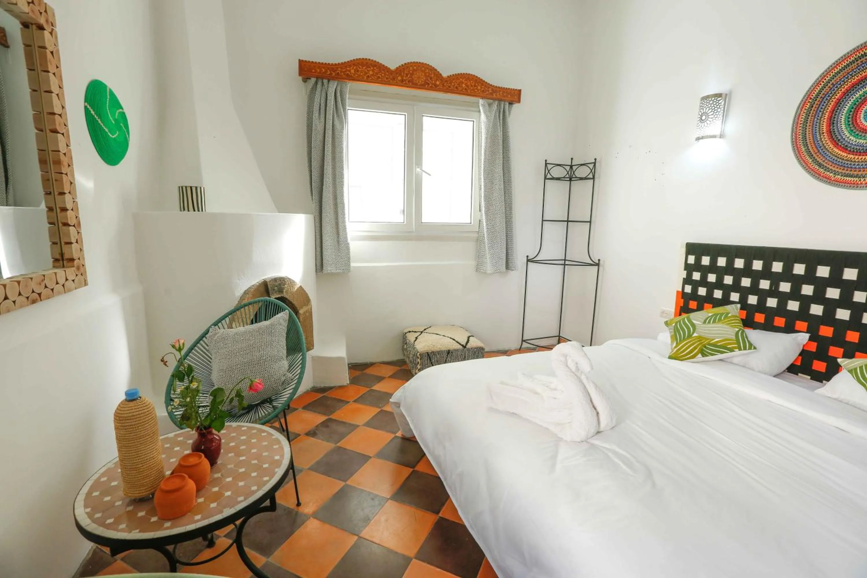 Bedroom, Bed in Luxury Riad Mounia