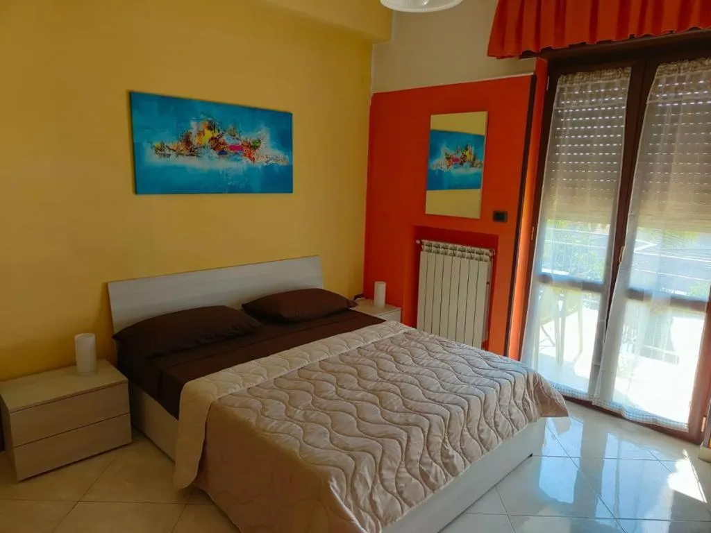 Bedroom, Bed in B&B PERNA Panoramic Rooms