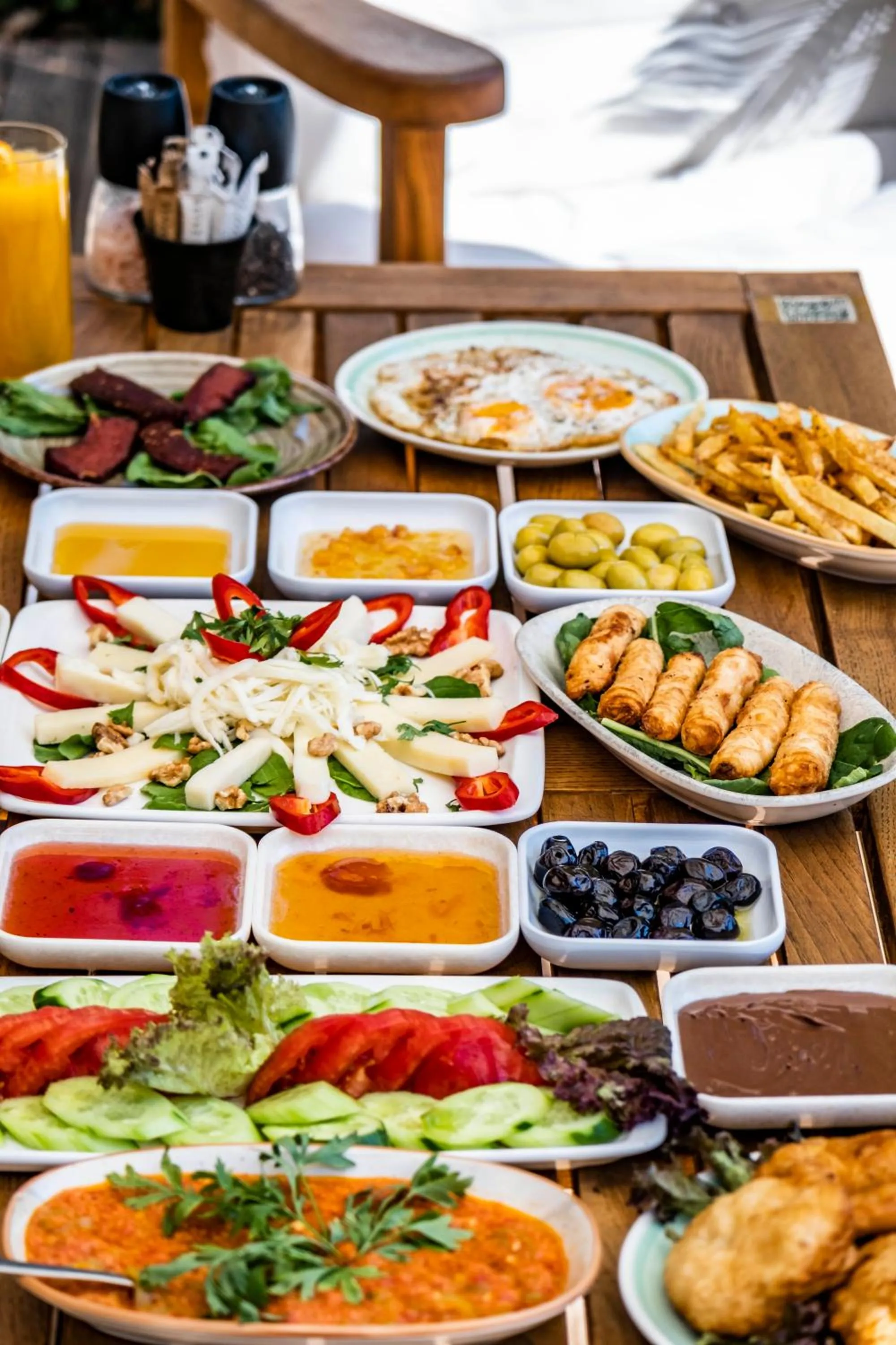 Food and drinks in Dolce Vita Luxury Bungalows