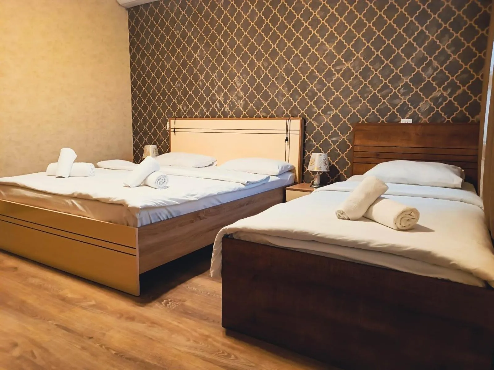 Bed in Tulpan Park Hotel