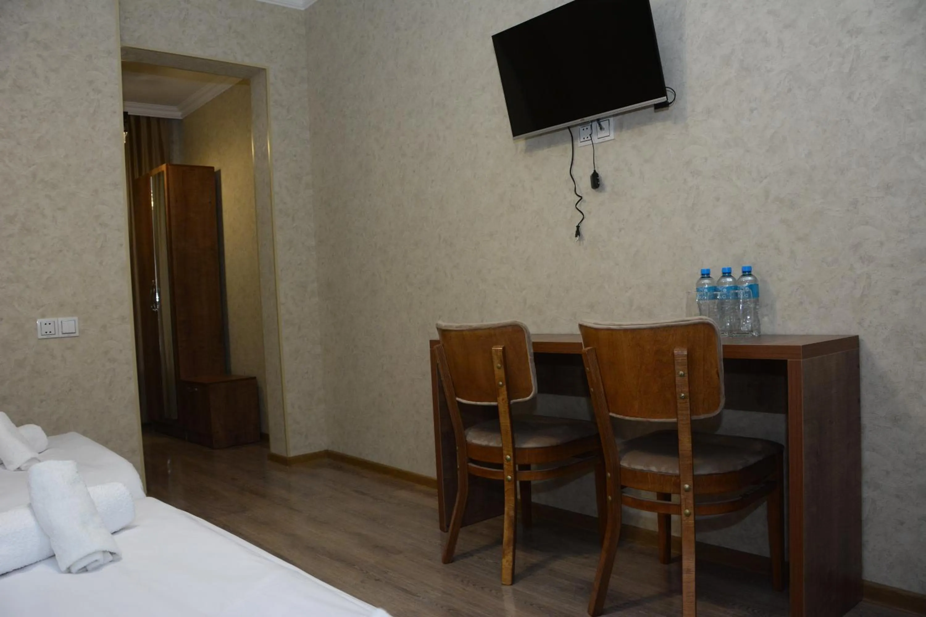 Bed in Tulpan Park Hotel