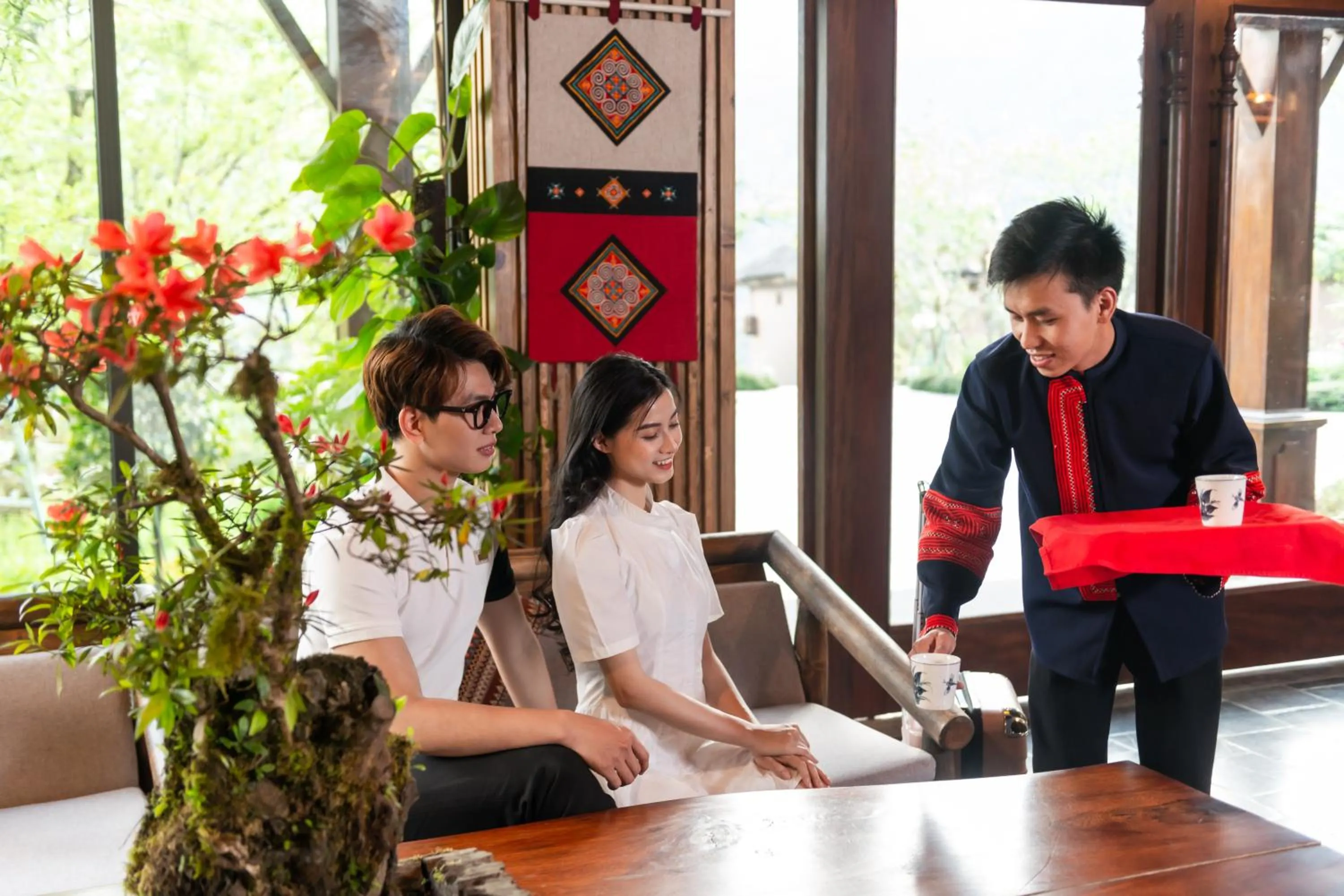 Staff in Sin Chai Ecolodge
