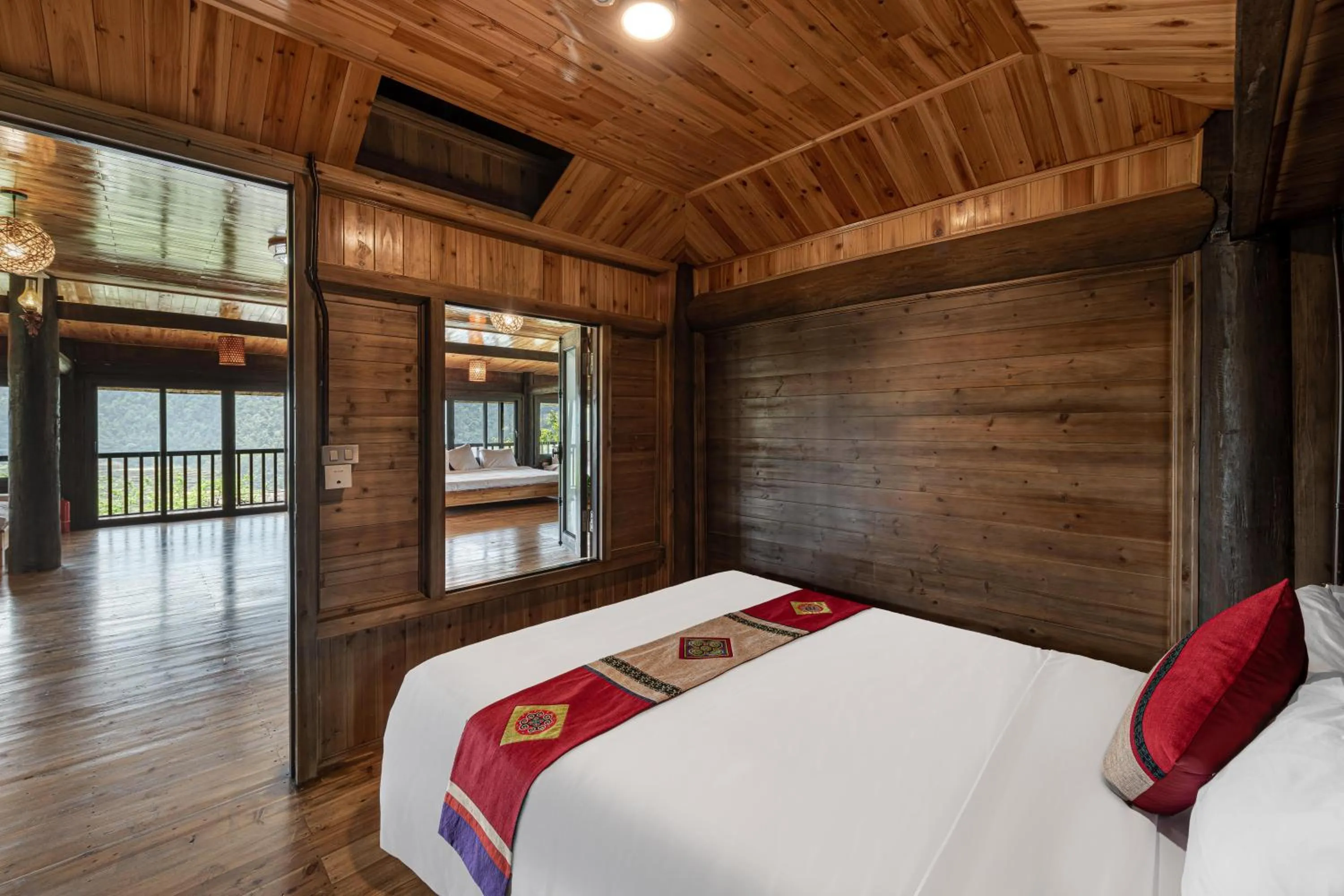 Bedroom, Bed in Sin Chai Ecolodge