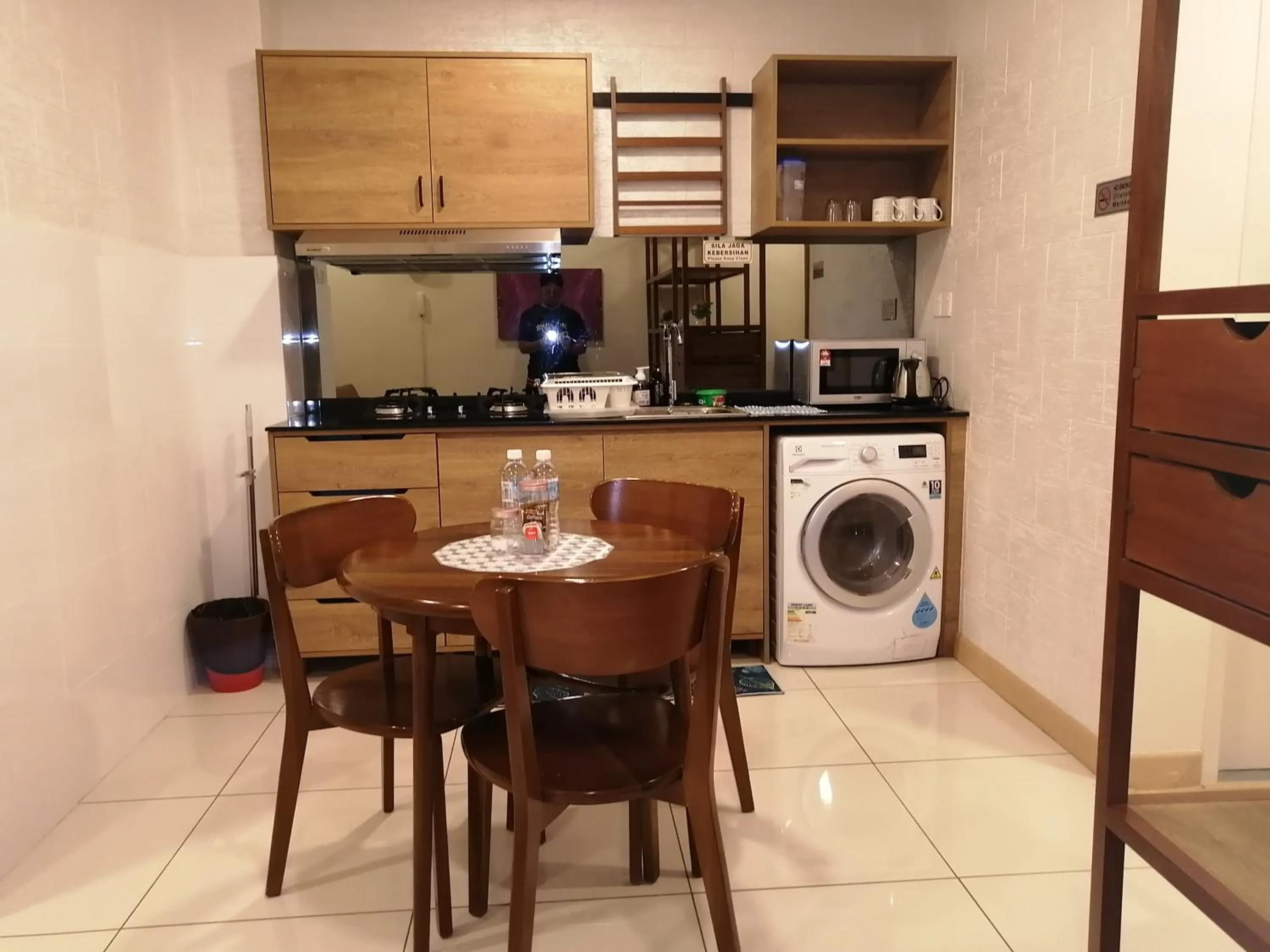 Kitchen or kitchenette in Timurbay Seafront Residence