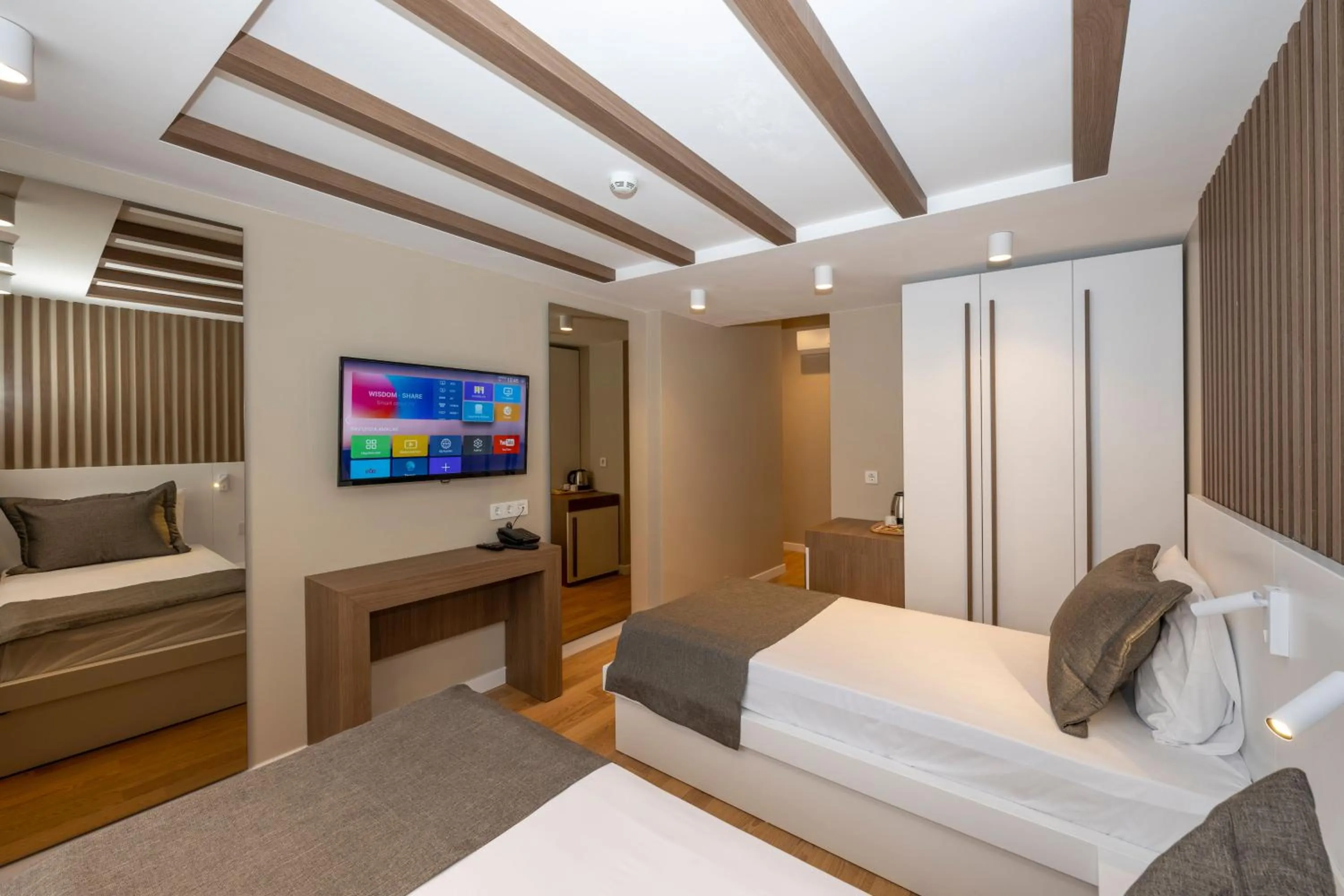 Bed in Hotel Grand İstanbul