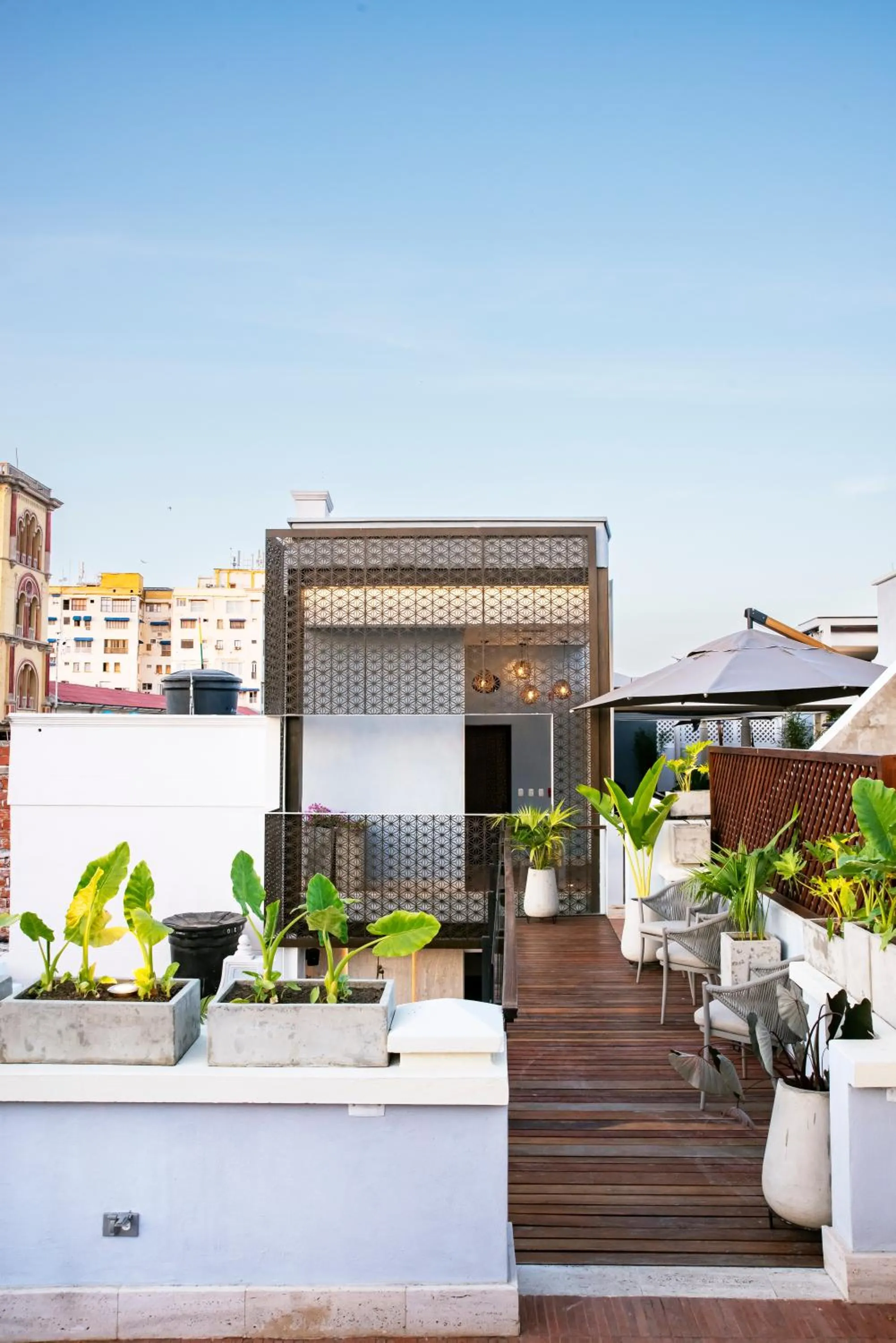 Property building in Hotel Casona del Porvenir