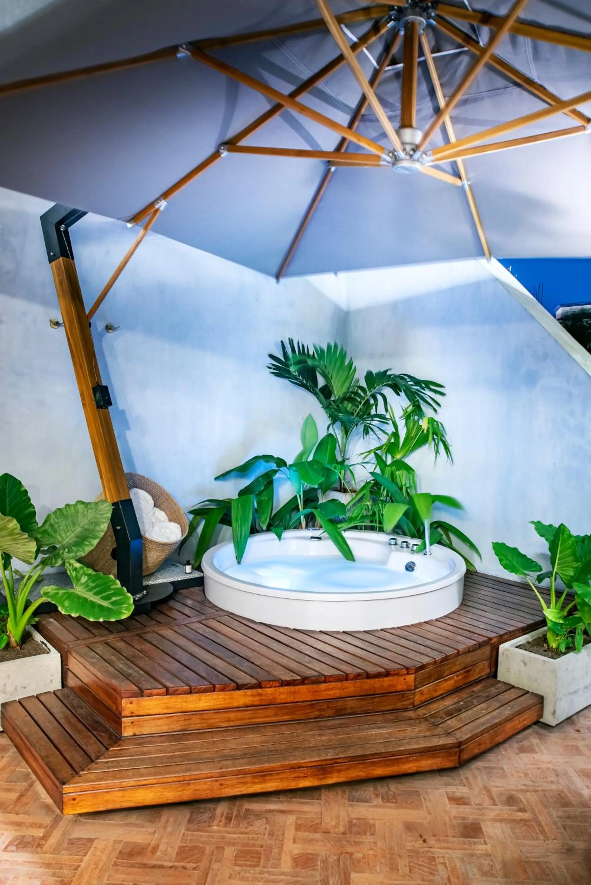 Hot Tub in Hotel Casona del Porvenir