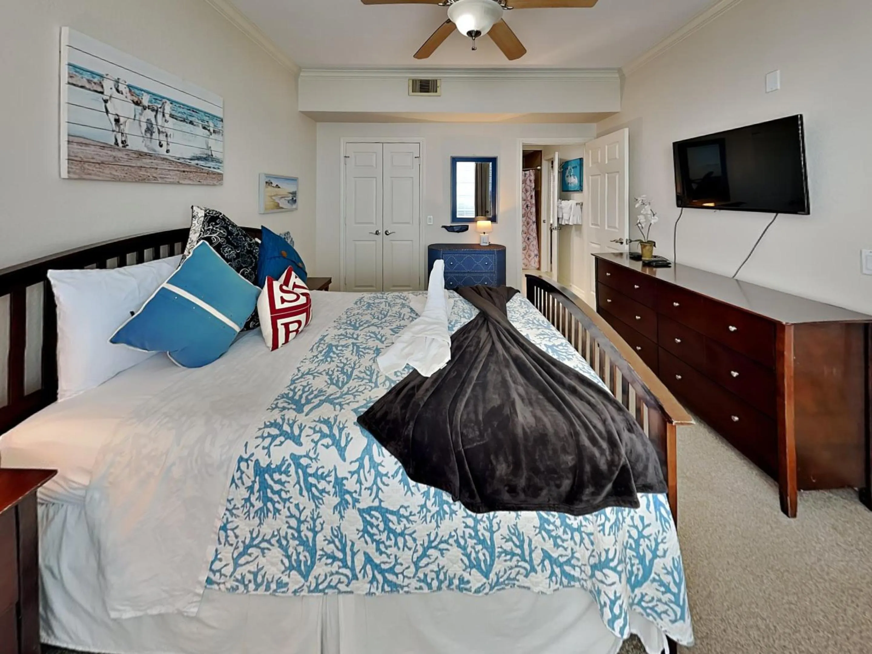 Bed in Dawn 1012-Our Beach Break