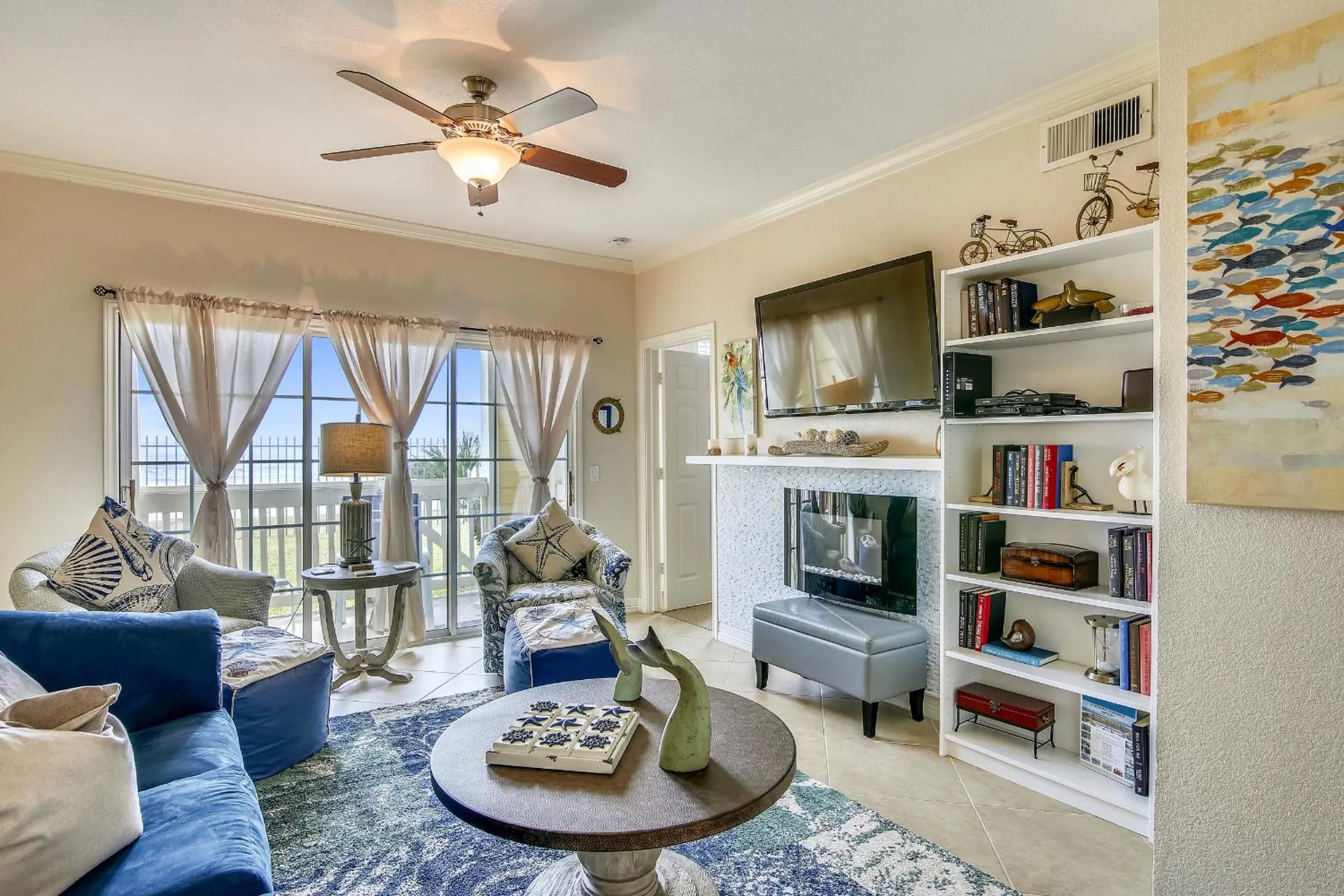 Living room in Dawn 1012-Our Beach Break